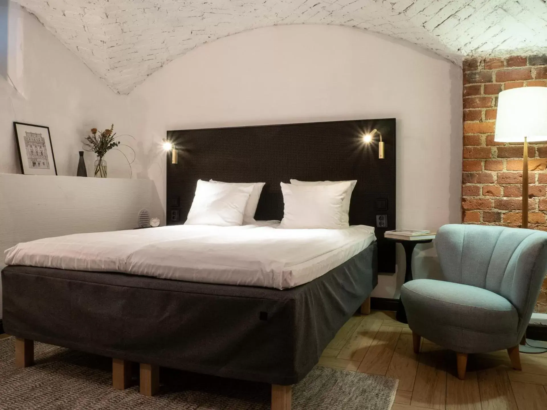 Bed in Bob W Koti Katajanokka Bed in Bob W Koti Katajanokka