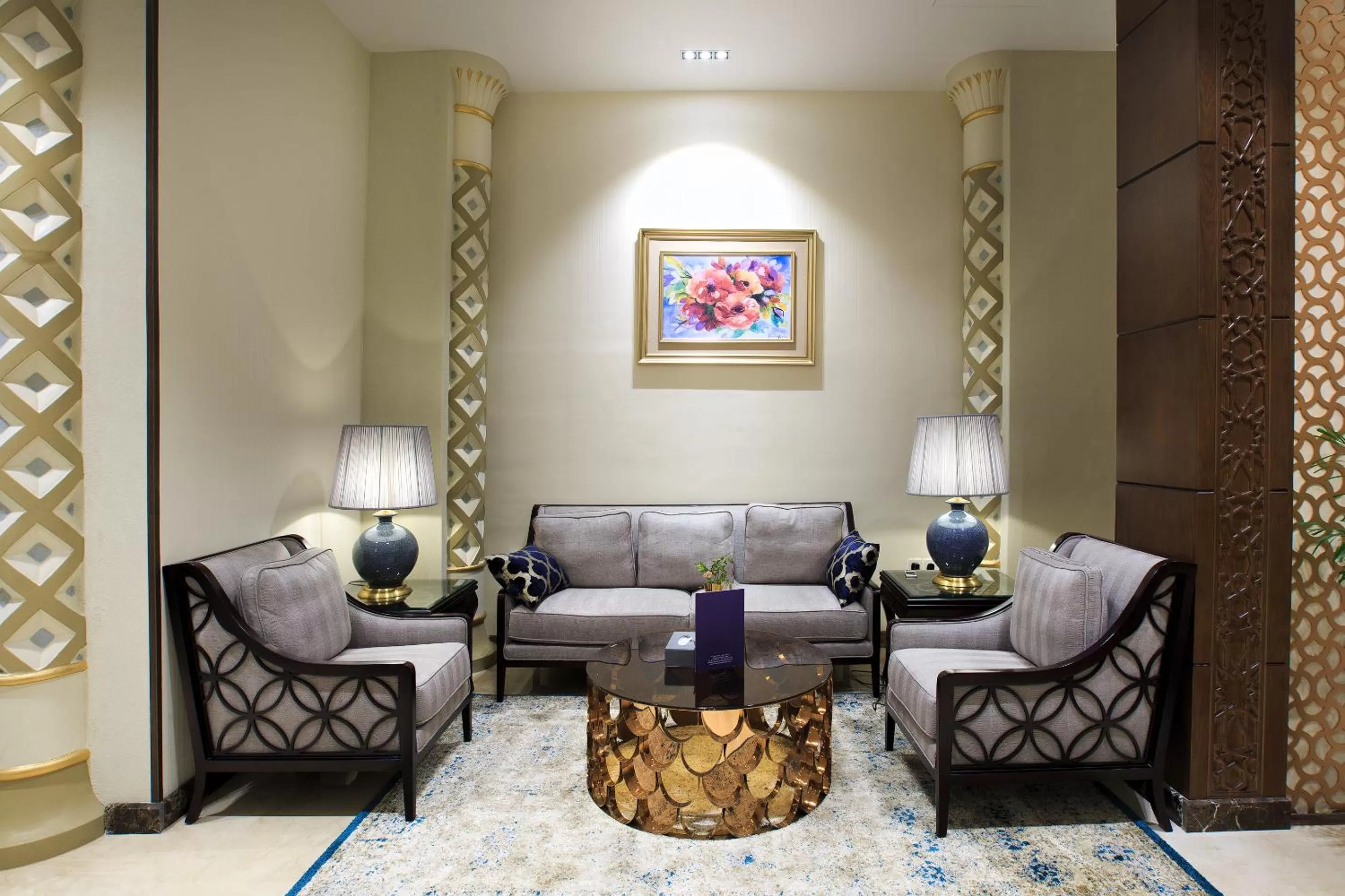 Living room in Swiss In Tabuk Hotel