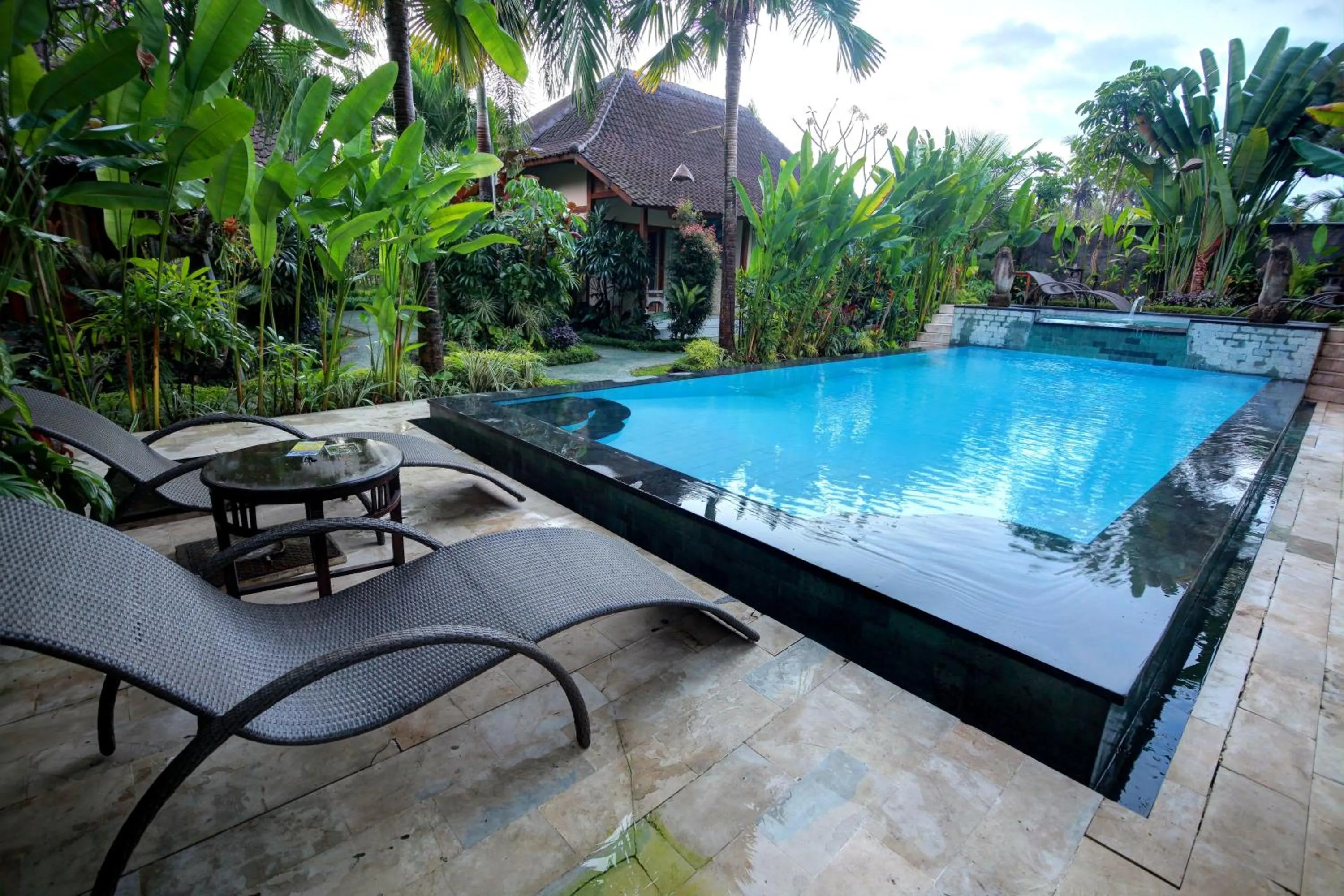 Pool view in Bali Dream Resort Ubud