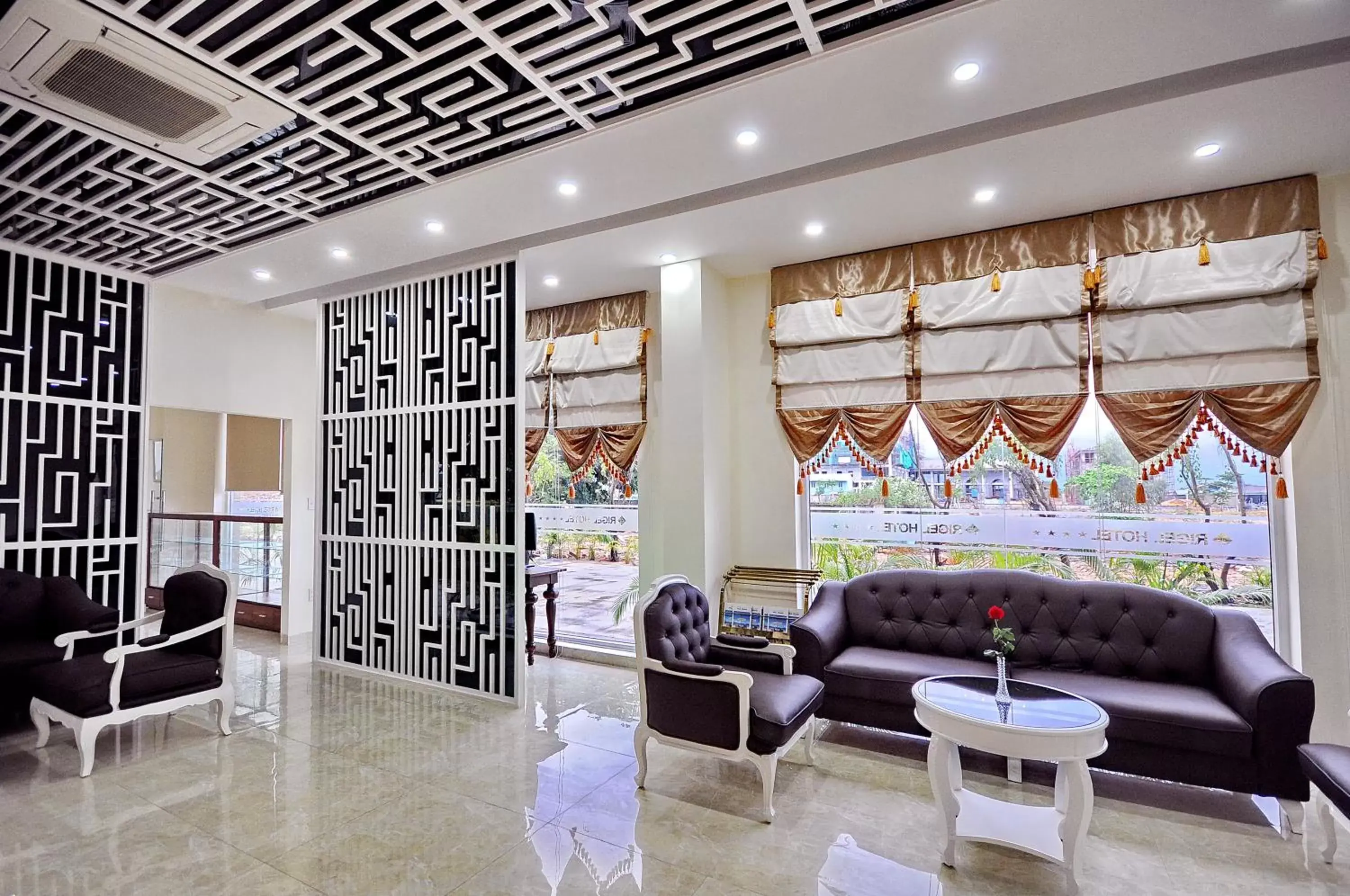 Property building, Lobby/Reception in Rigel Hotel