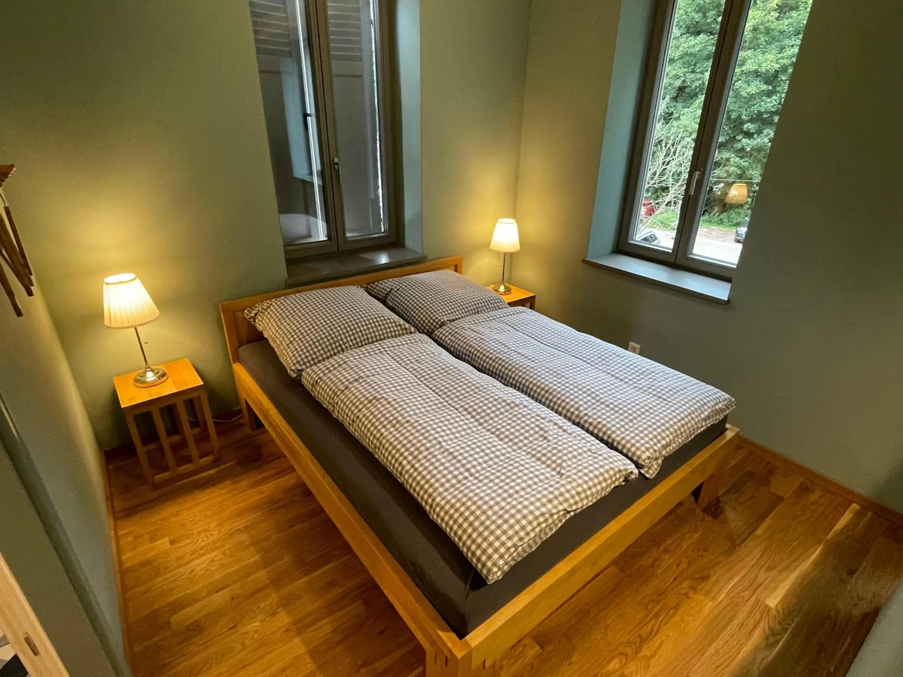 Bed in Gästehaus Phantasie