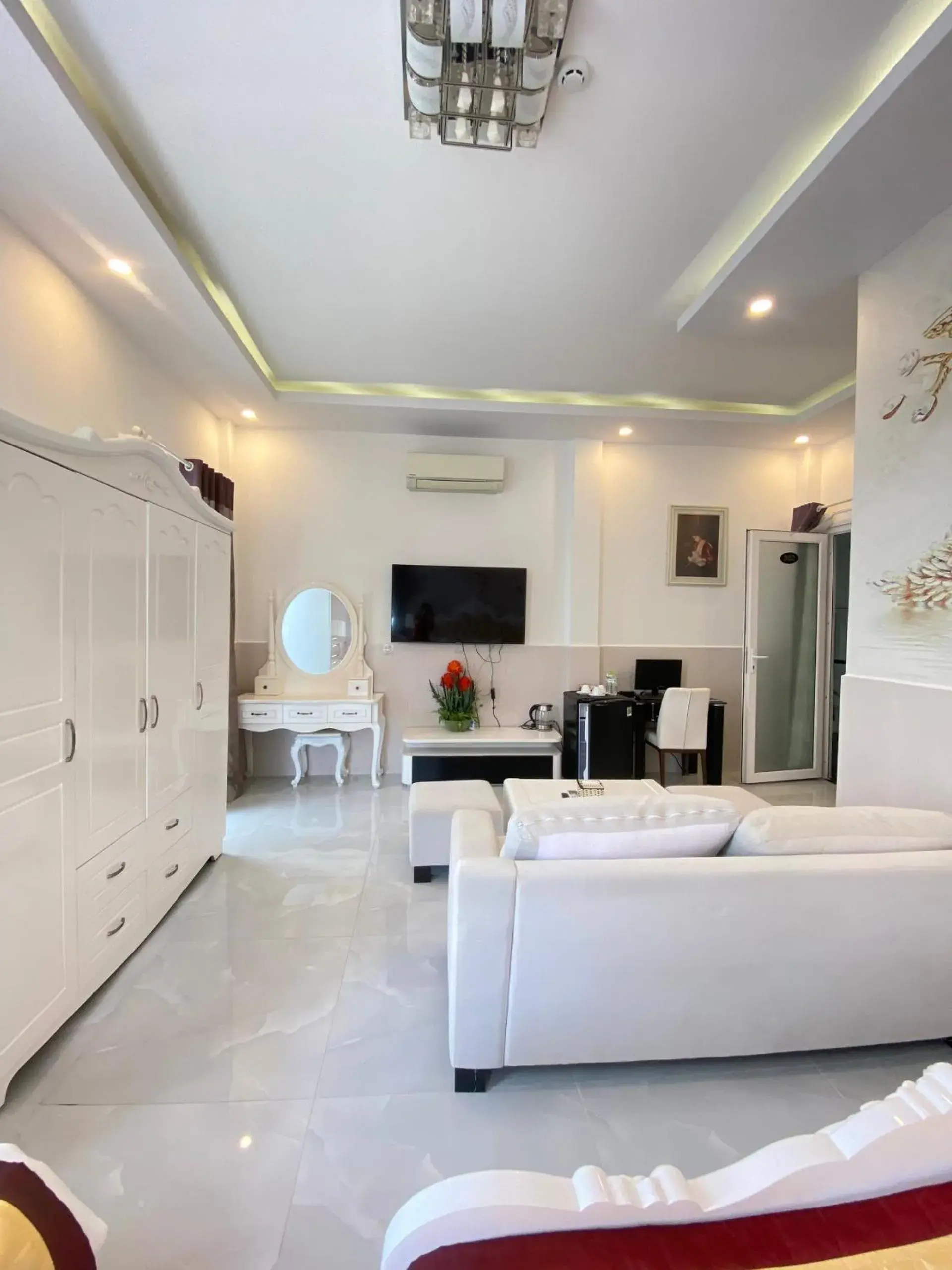 TV and multimedia, Seating Area in Godiva Villa Phu Quoc