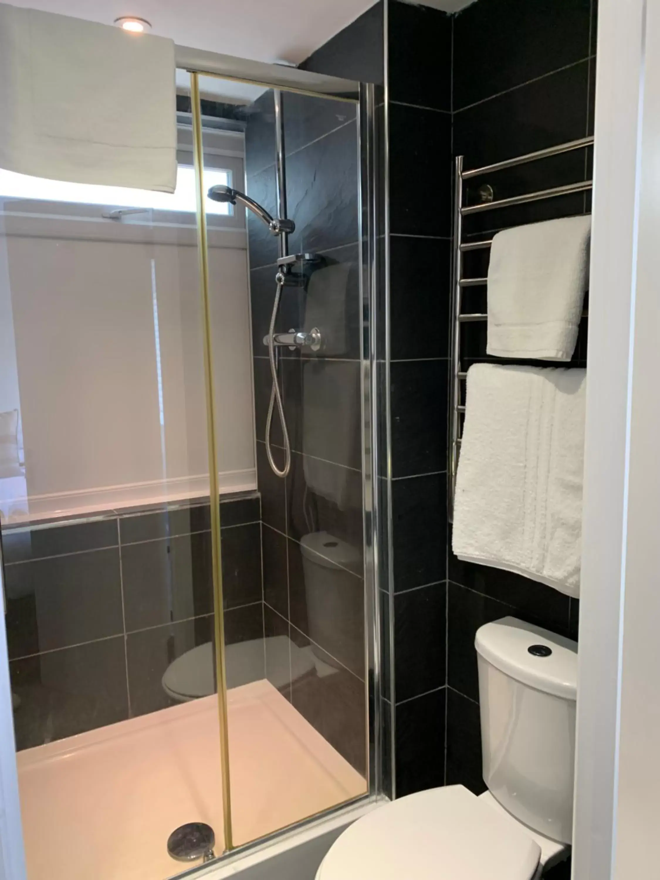Shower, Bathroom in Marsham Court Hotel