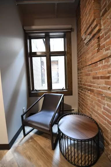 Seating Area in Crosby Lofts