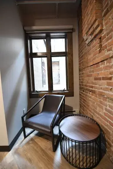 Seating Area in Crosby Lofts