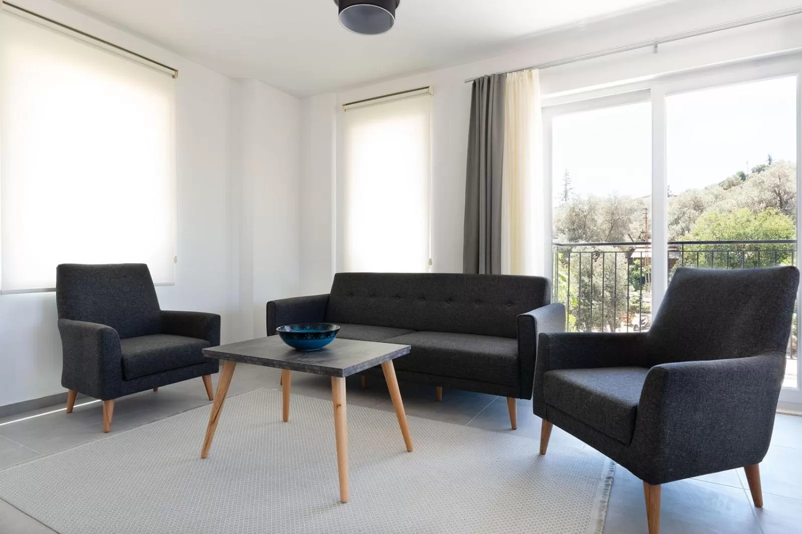 Communal lounge/ TV room in La Moda Aparts