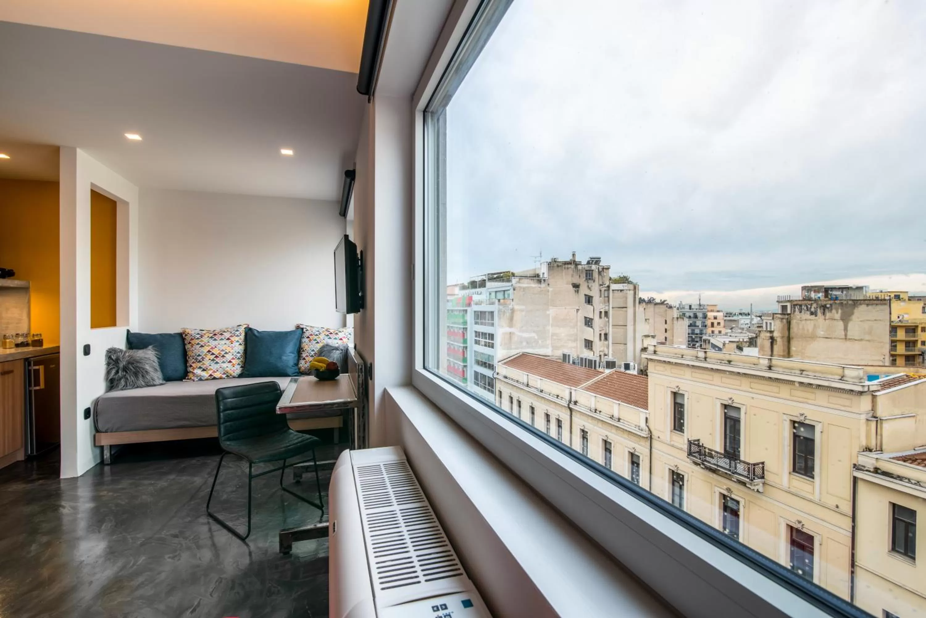 City view in AthinA STREETAPARTMENTS