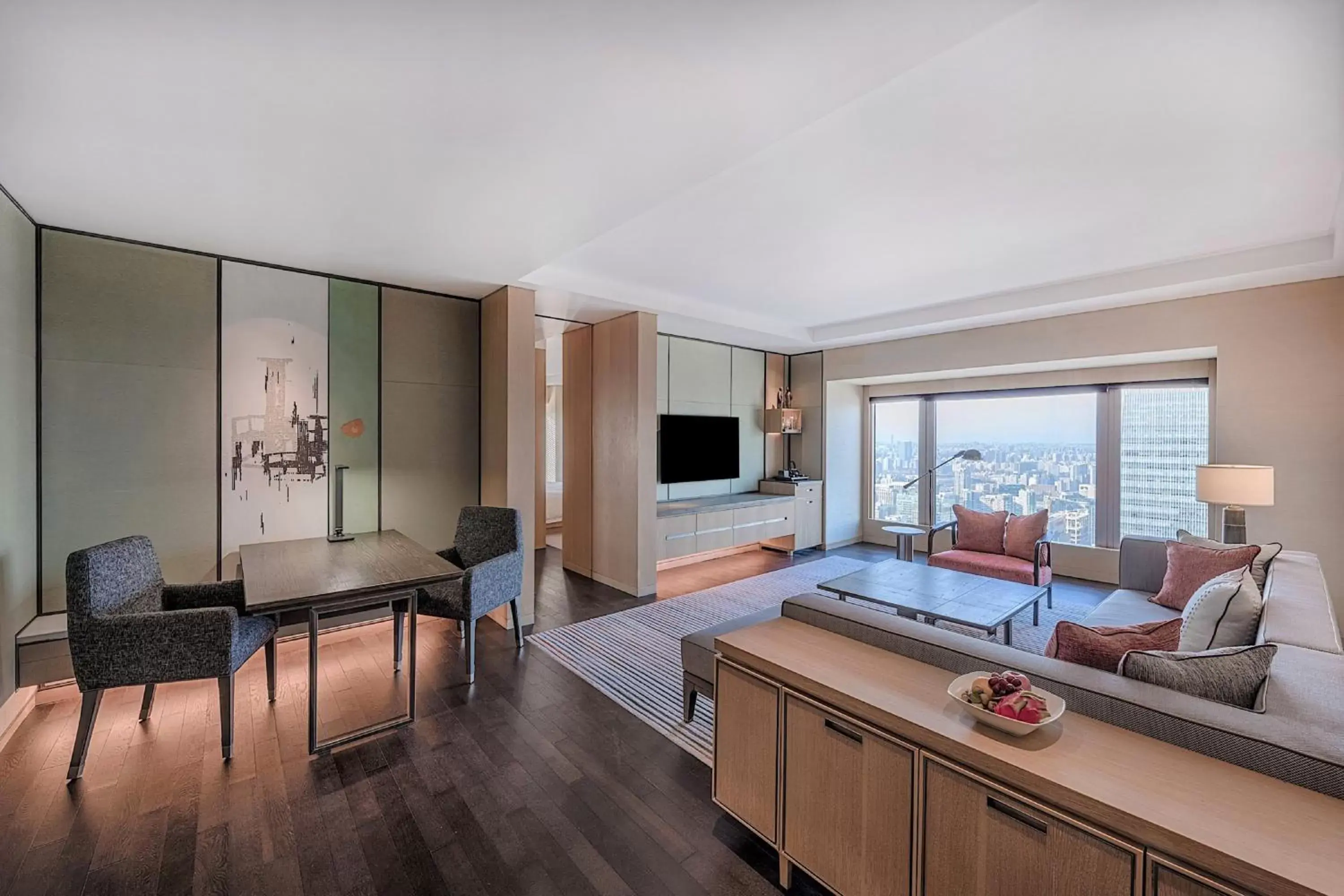 Living room, Seating Area in Park Hyatt Beijing