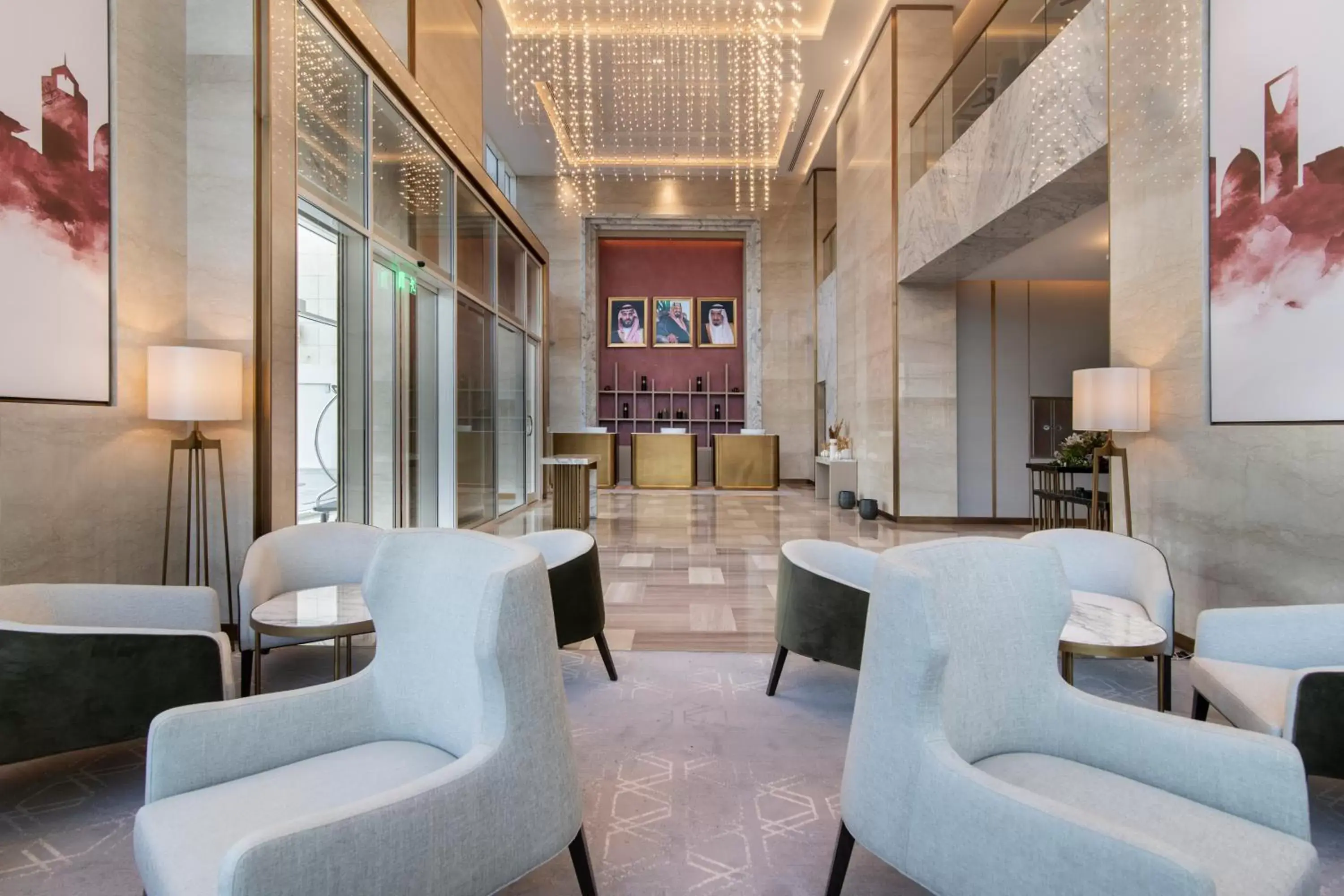 Lobby or reception, Lounge/Bar in Ramada by Wyndham Riyadh King Fahd Road