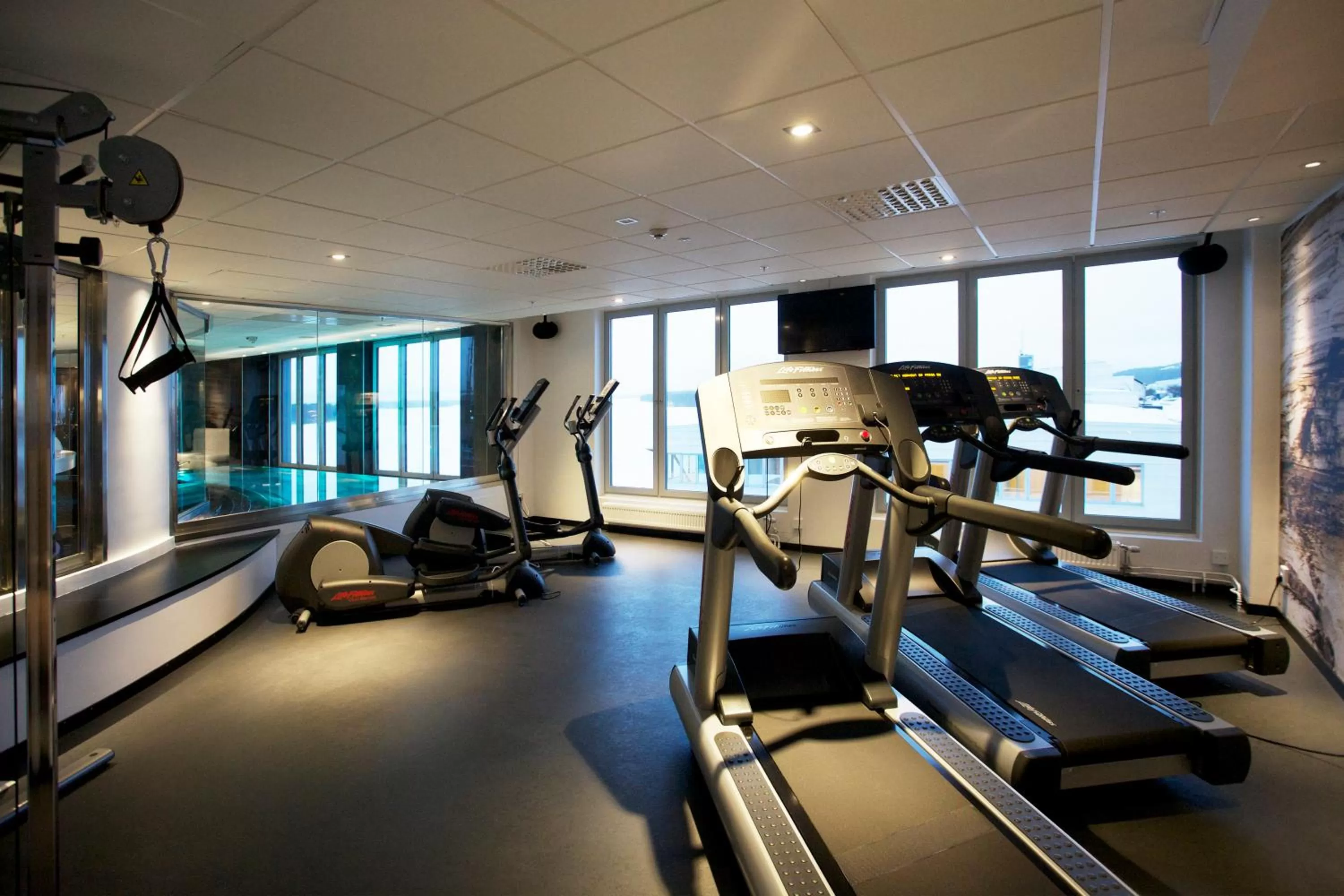 Fitness centre/facilities in Clarion Hotel Sense