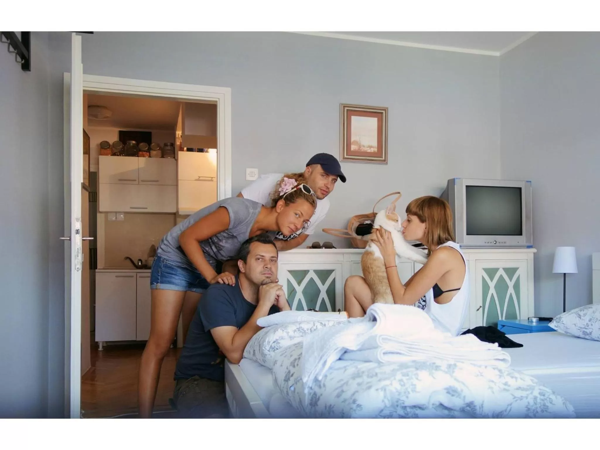 group of guests, Bed in B&B Girasole