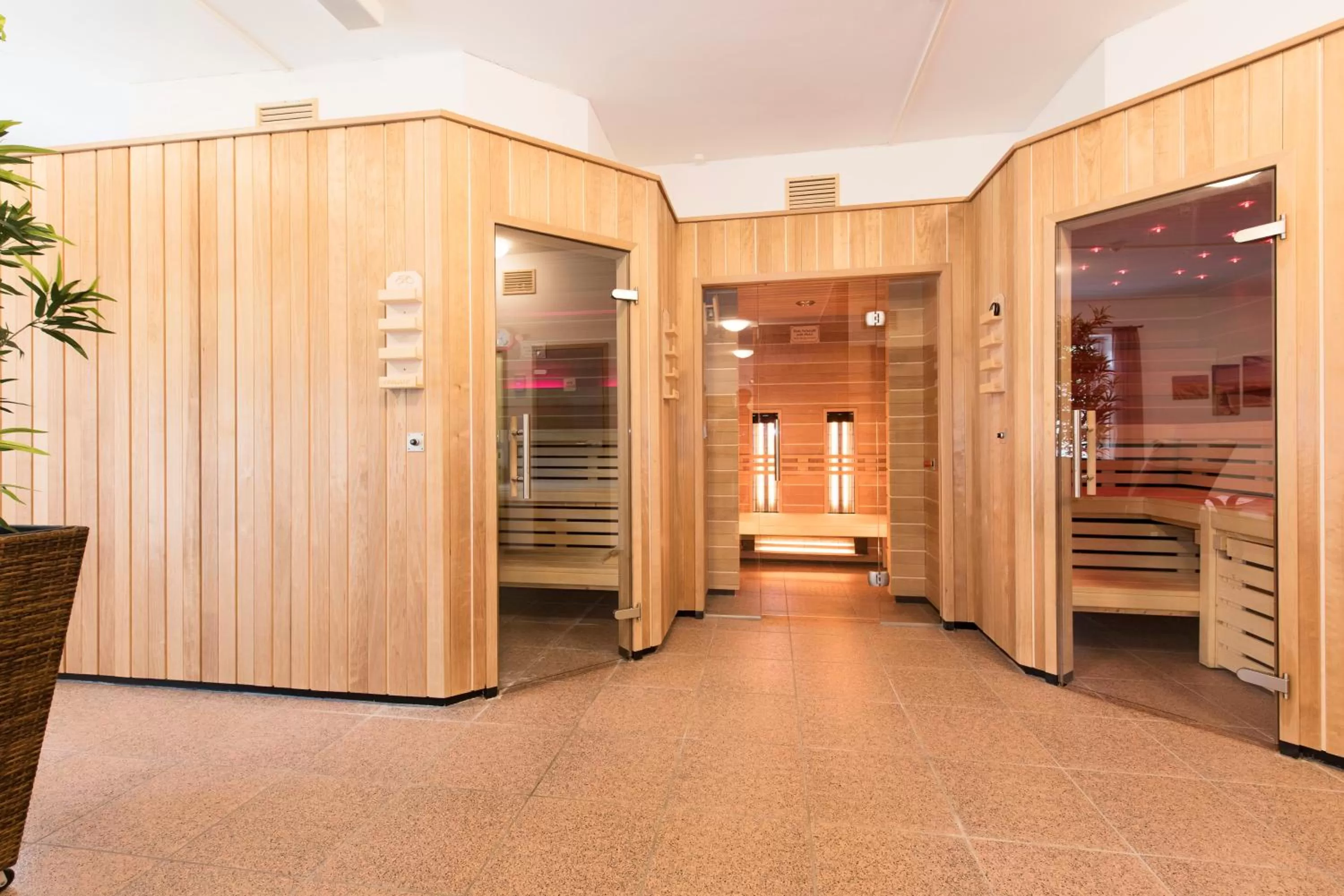 Sauna in Hotel Heidehof garni