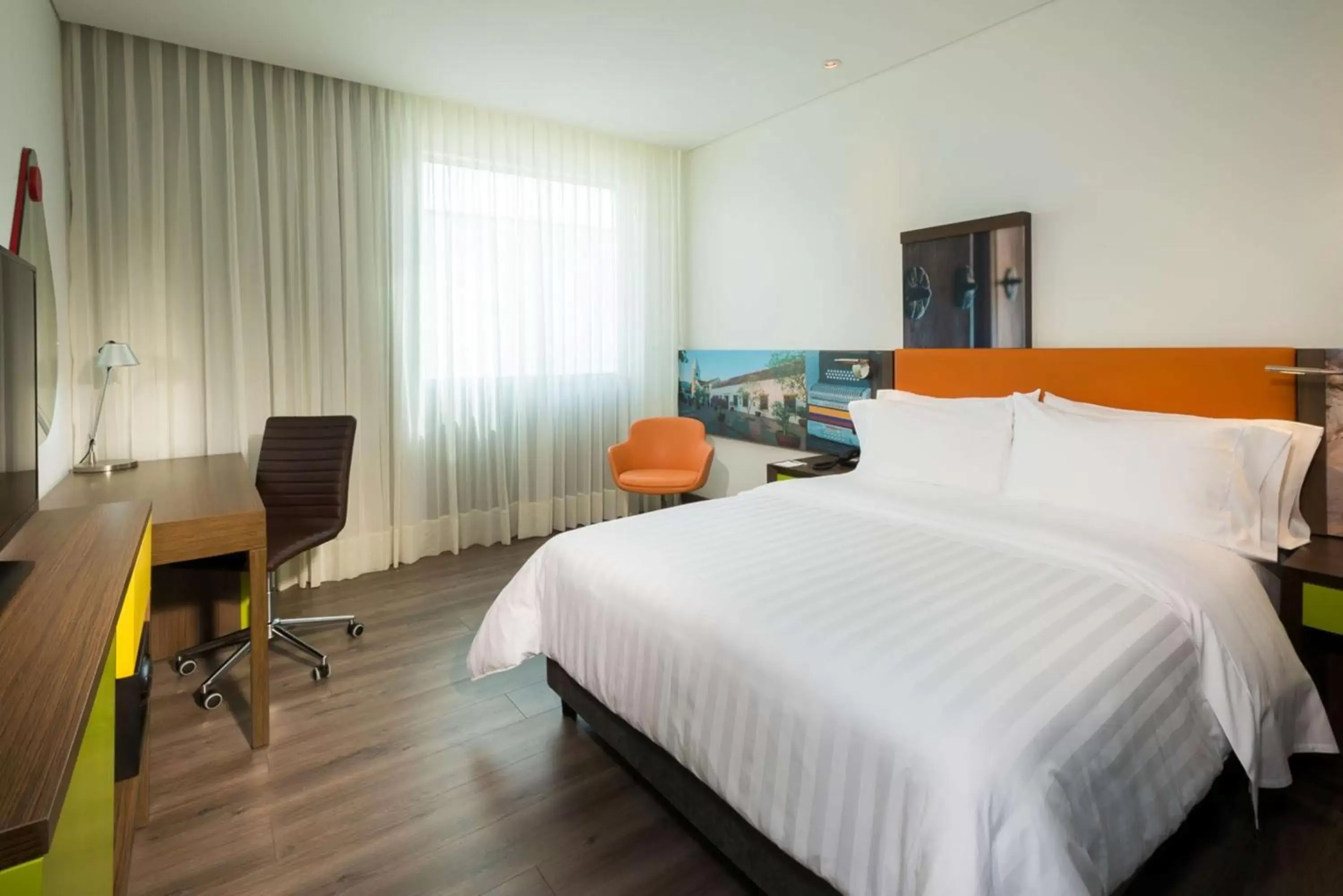 Bedroom, Bed in Hampton By Hilton Valledupar