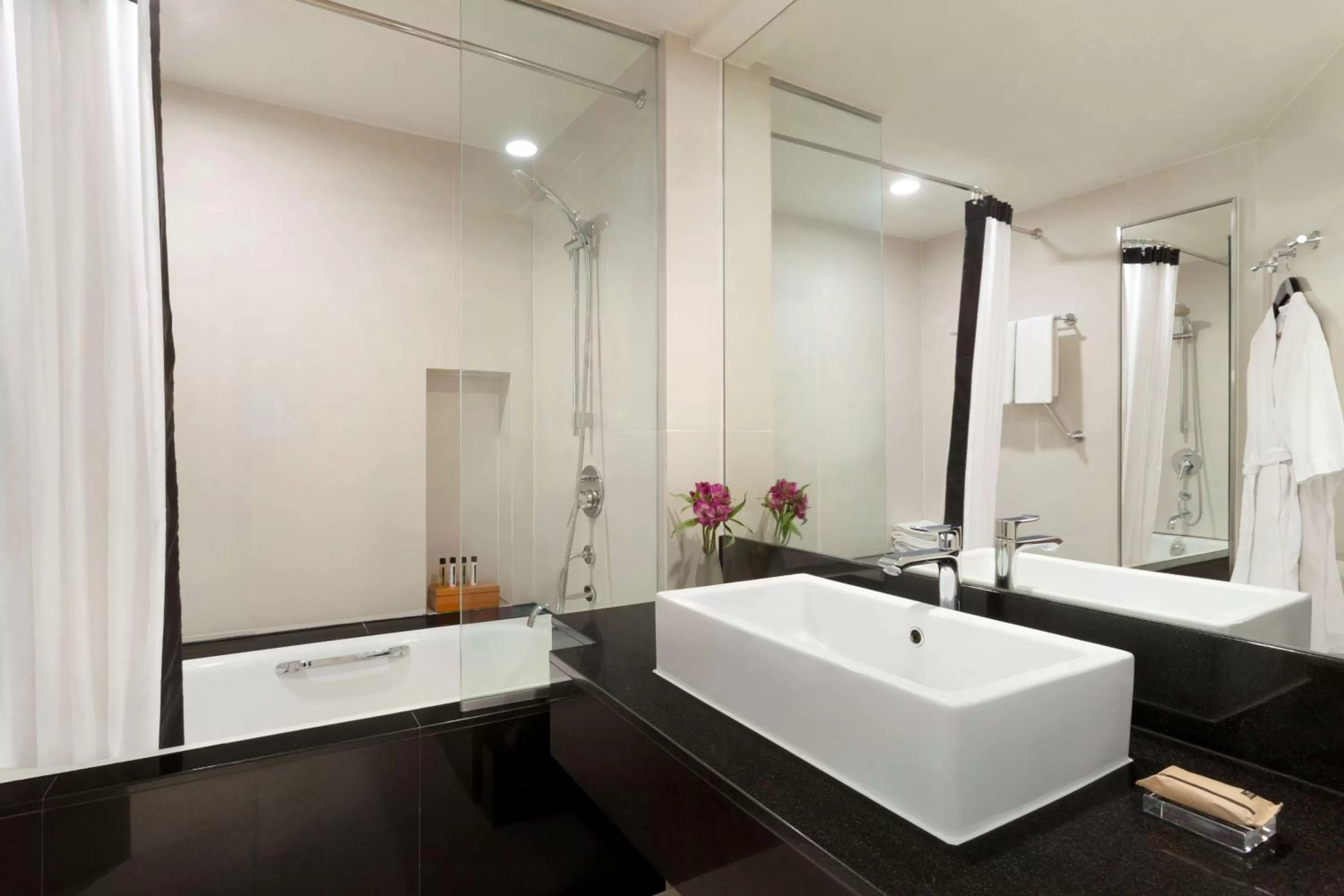 Bathroom in Jen Maldives Male by Shangri-La