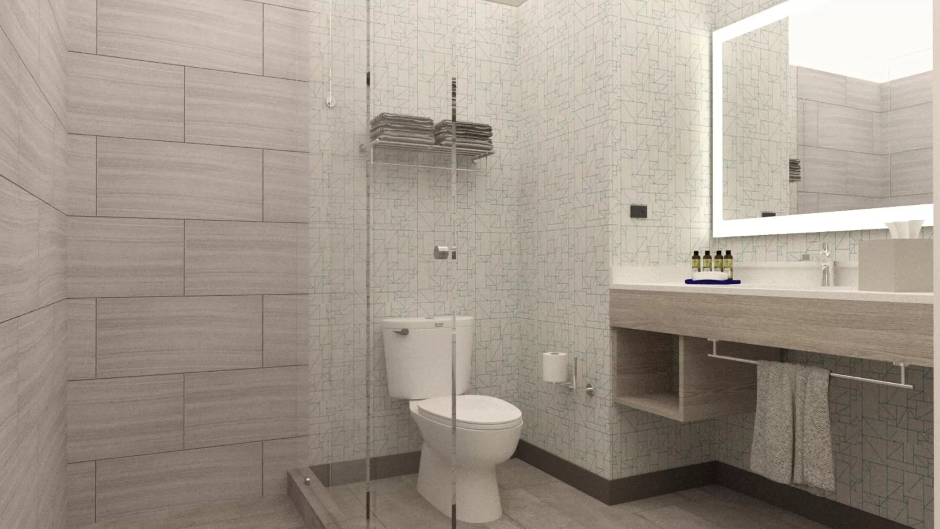 Bathroom in Holiday Inn Express - Guadalajara Vallarta Poniente by IHG