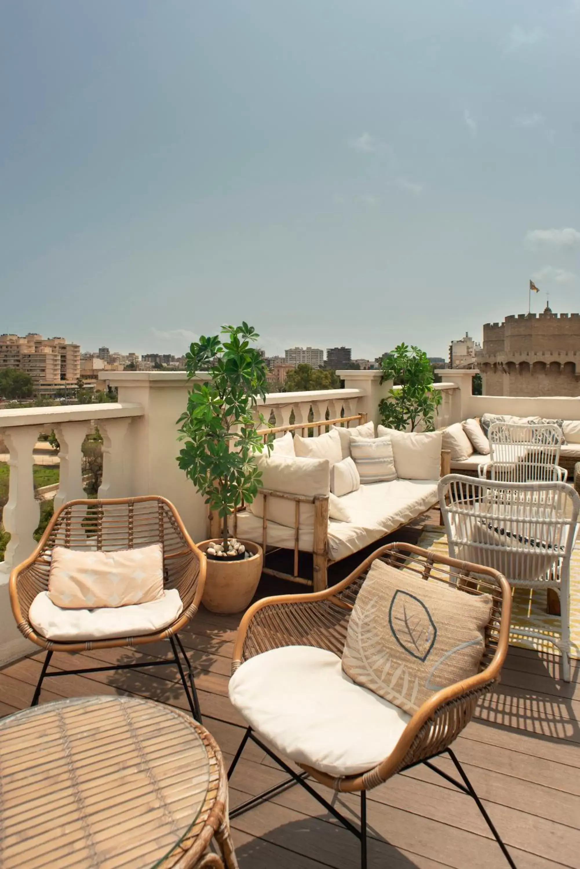 Balcony/Terrace in Blanq Carmen Hotel