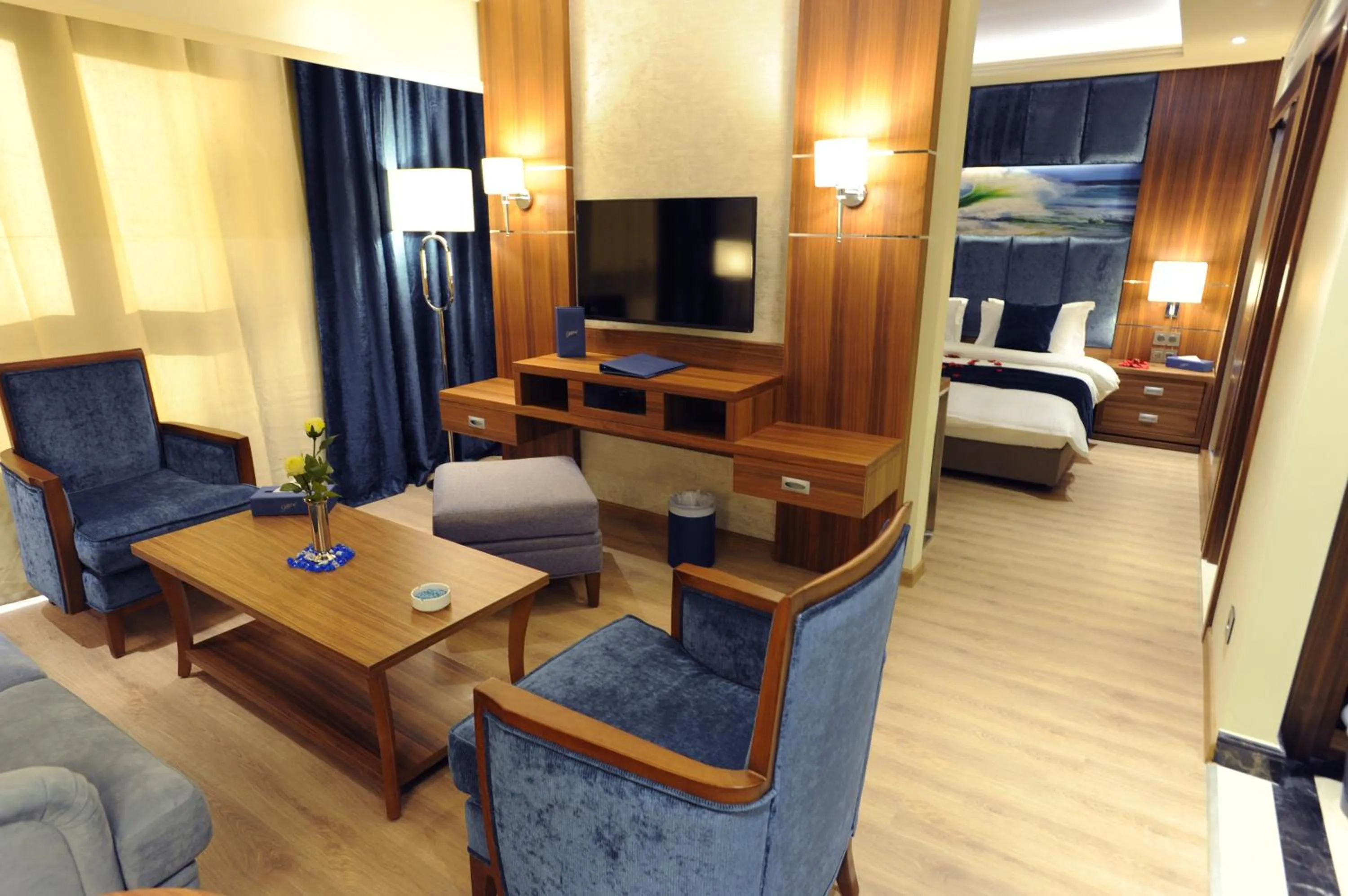 TV and multimedia, Bed in Gems Hotel