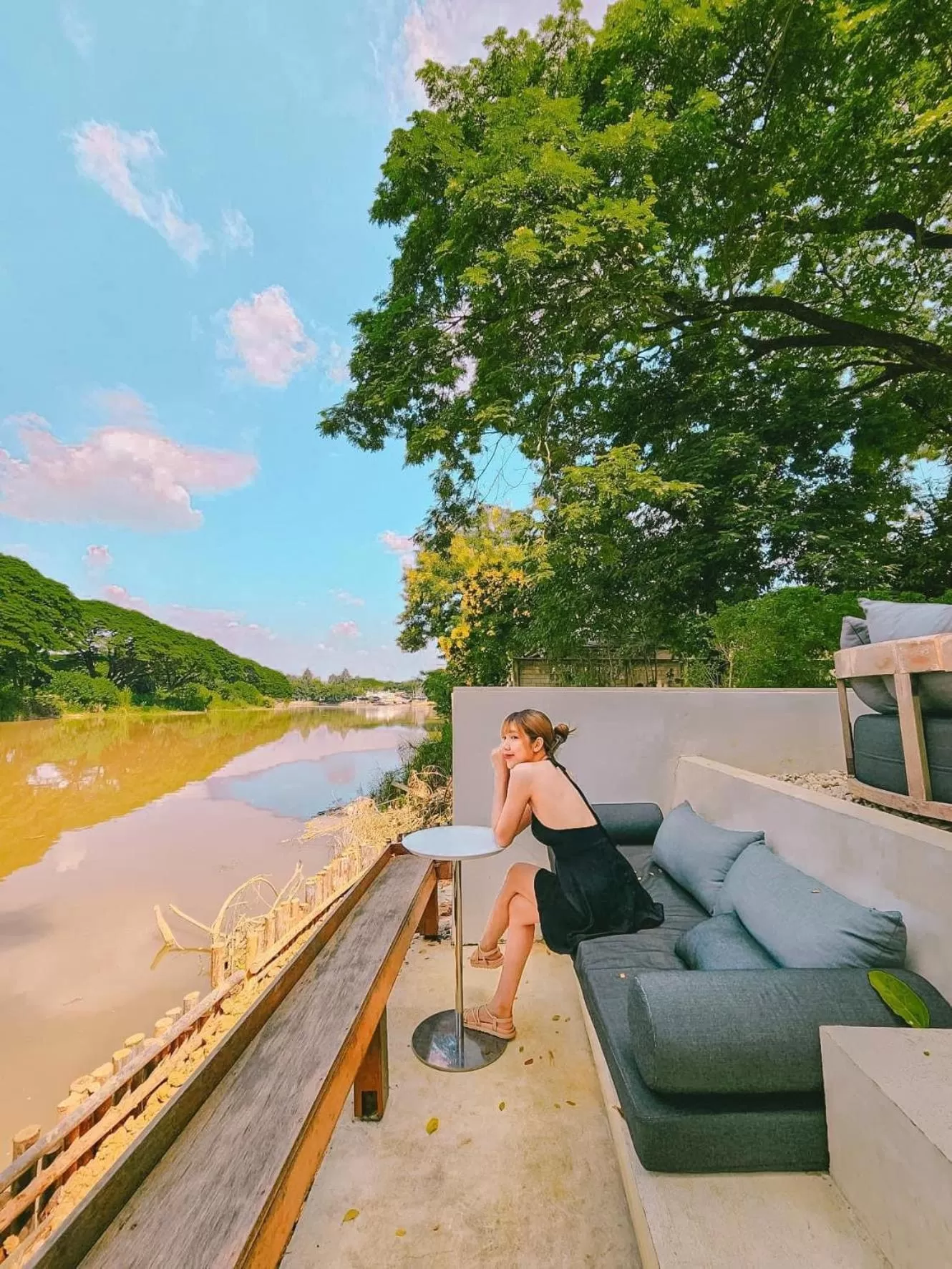 Balcony/Terrace in Little Shelter Hotel Chiangmai