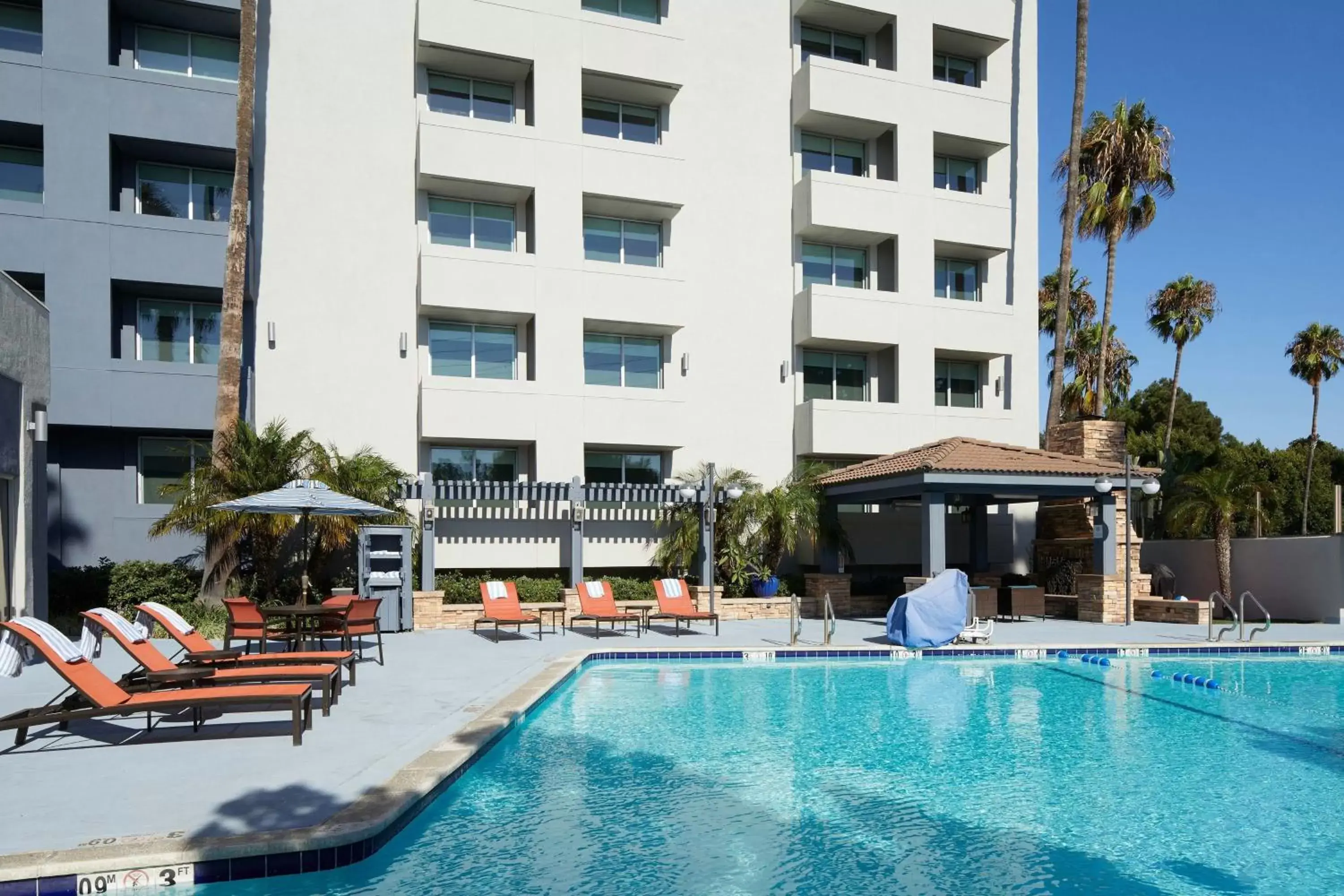 Swimming pool, Property Building in Four Points by Sheraton Los Angeles Westside