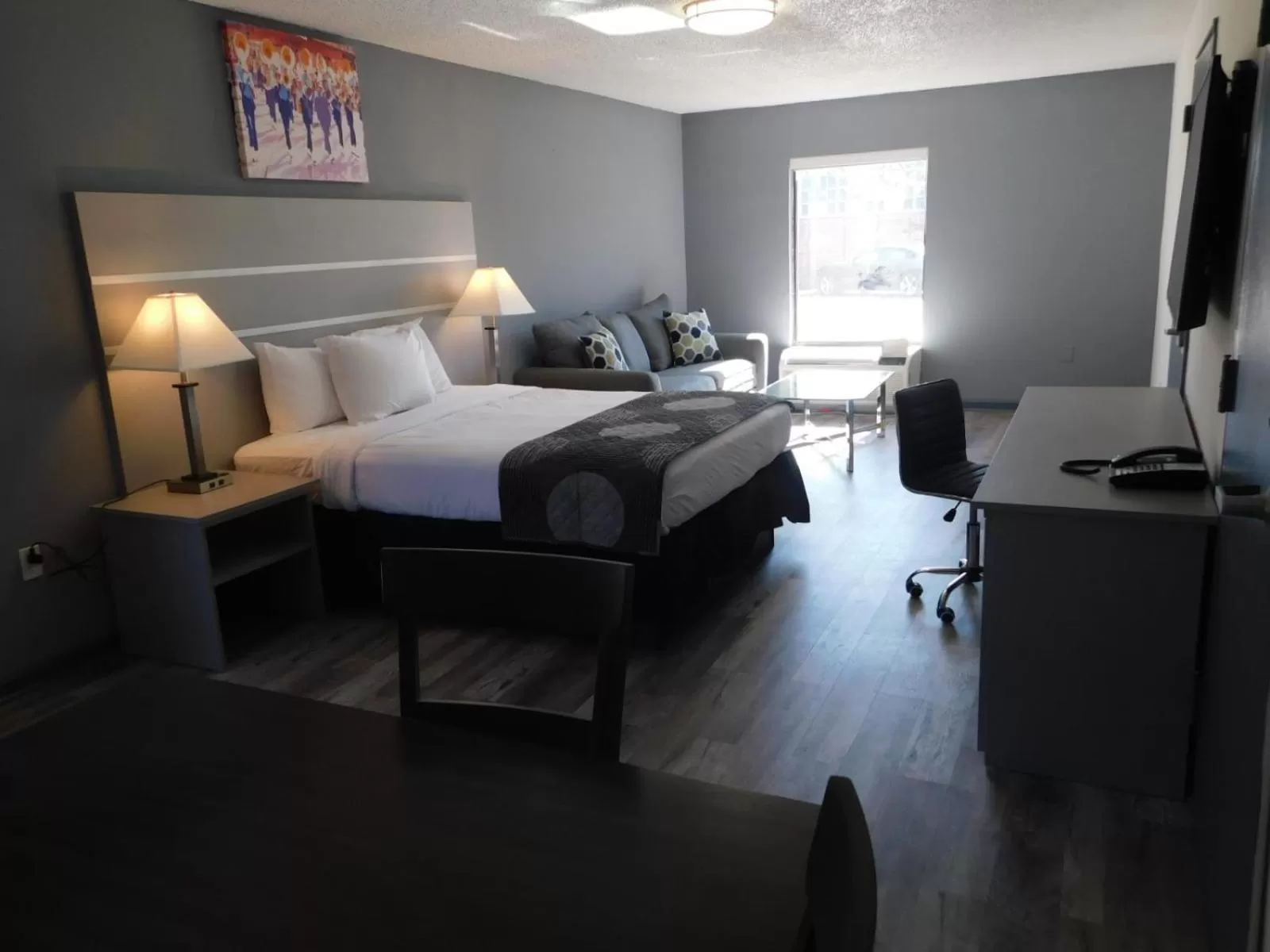 Bed in Ramada by Wyndham New Orleans