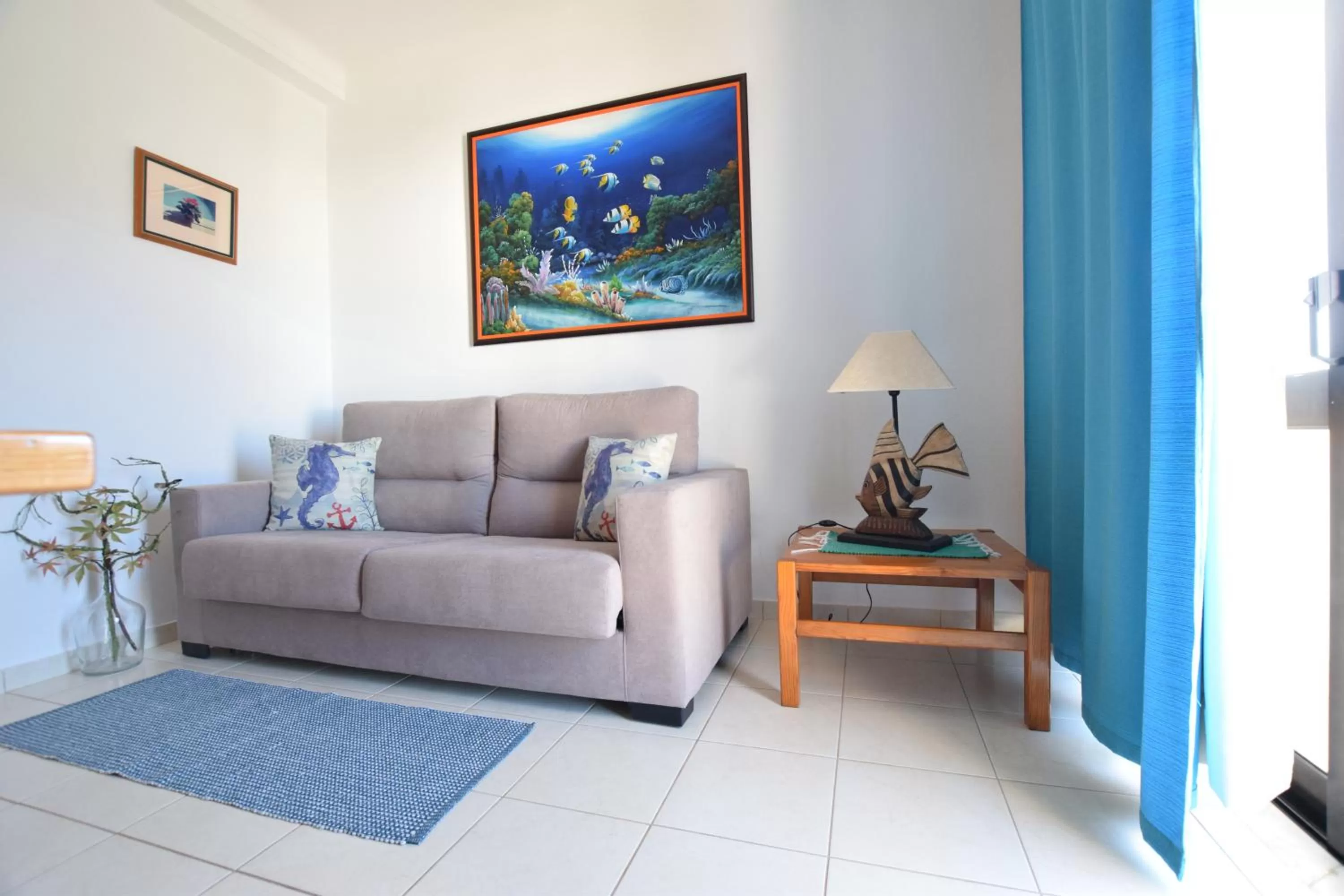 Seating Area in Apartamentos Carruna