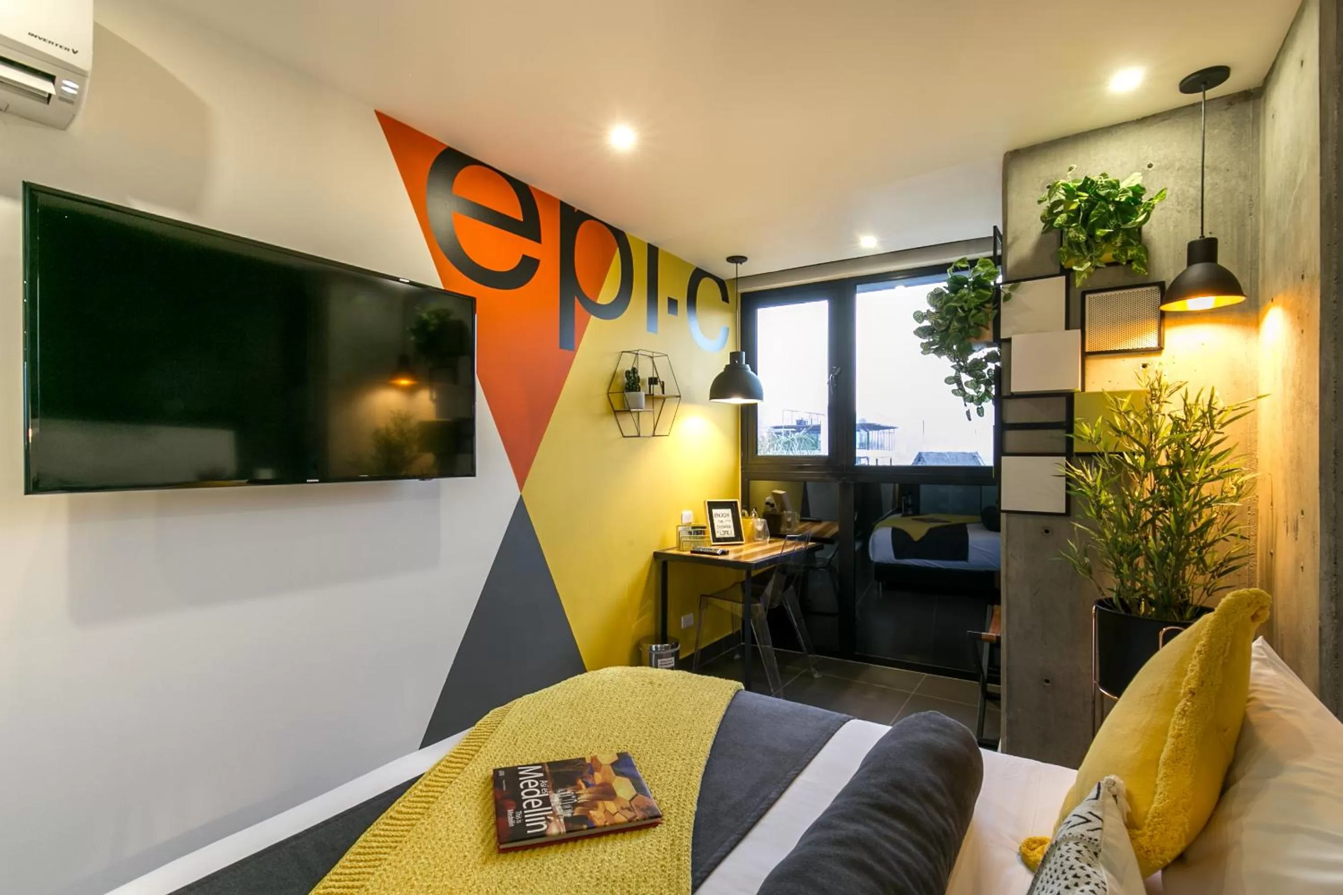 Bedroom in Epic Boutique Hotel