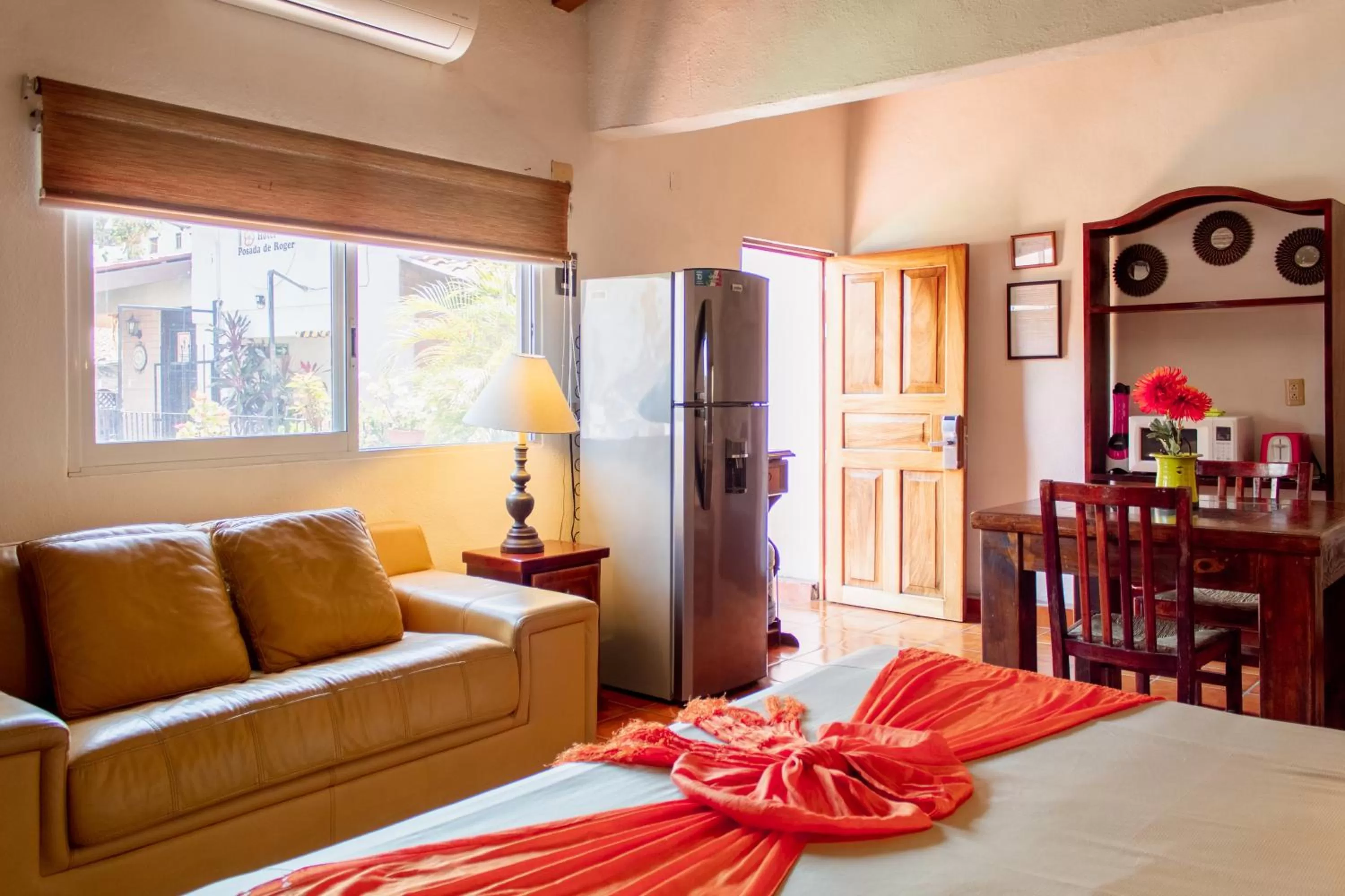 Coffee/tea facilities in Hotel Posada De Roger - Near Los Muertos Beach