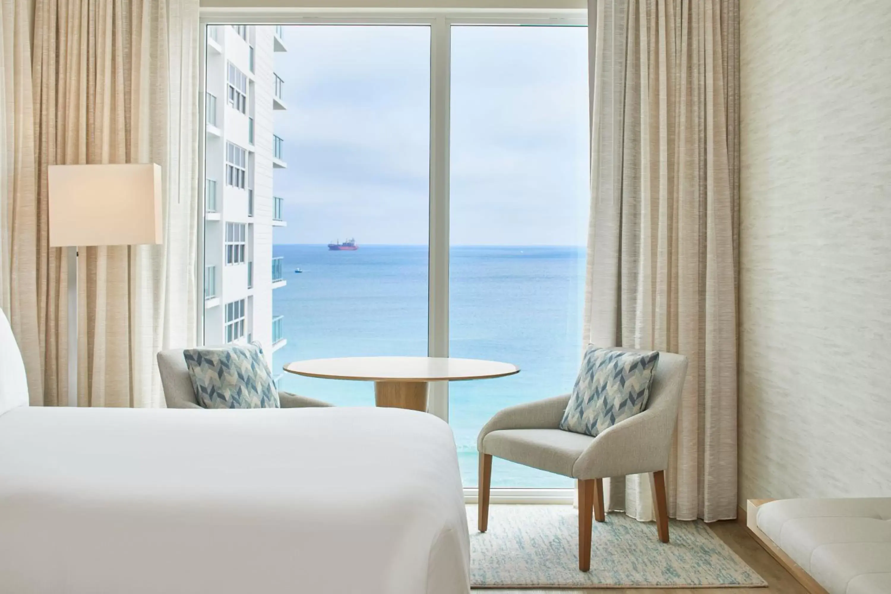 Photo of the whole room, Sea View in AC Hotel by Marriott Fort Lauderdale Beach