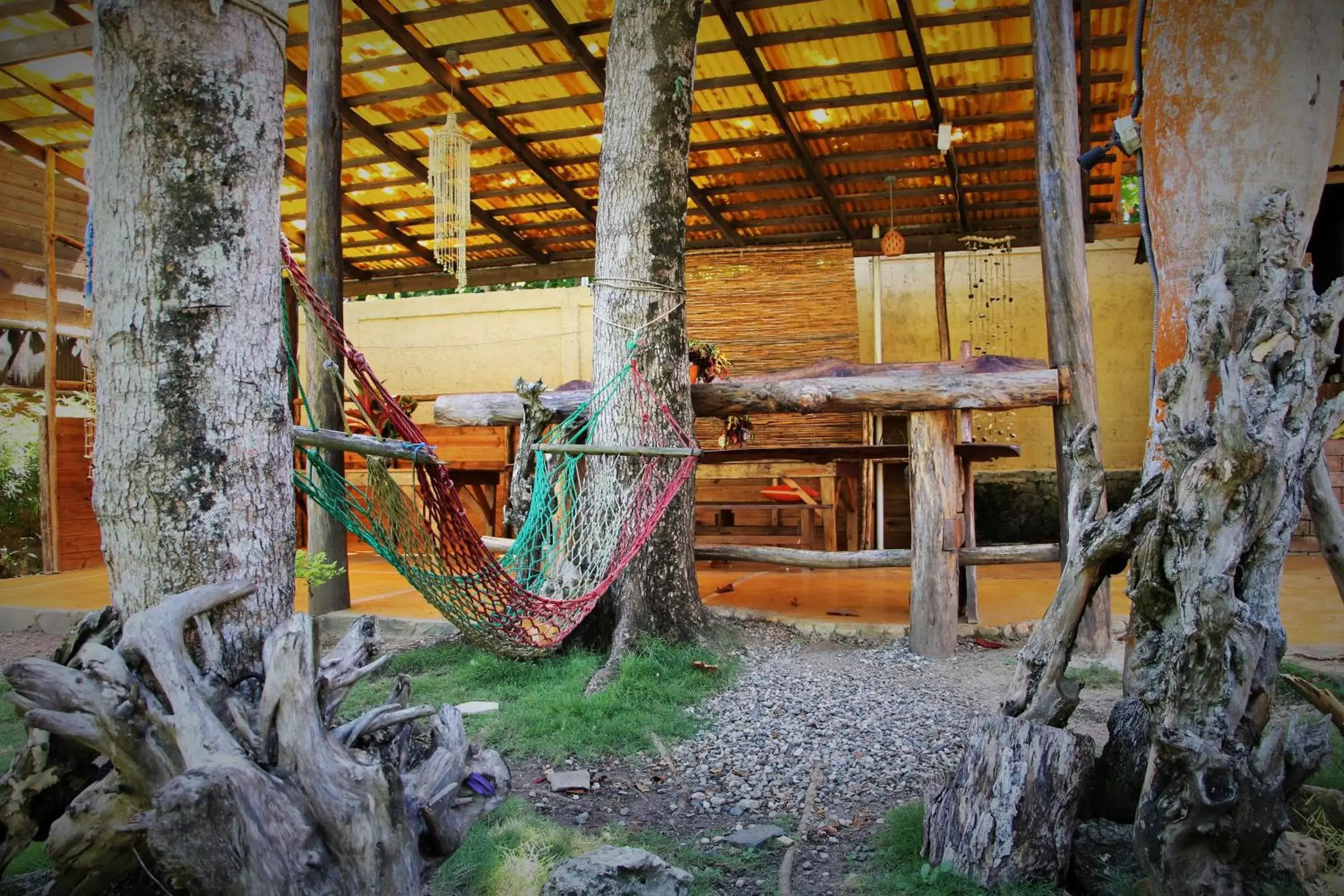 Patio in Cabarete Maravilla Eco Lodge Boutique Beach Surf & Kite