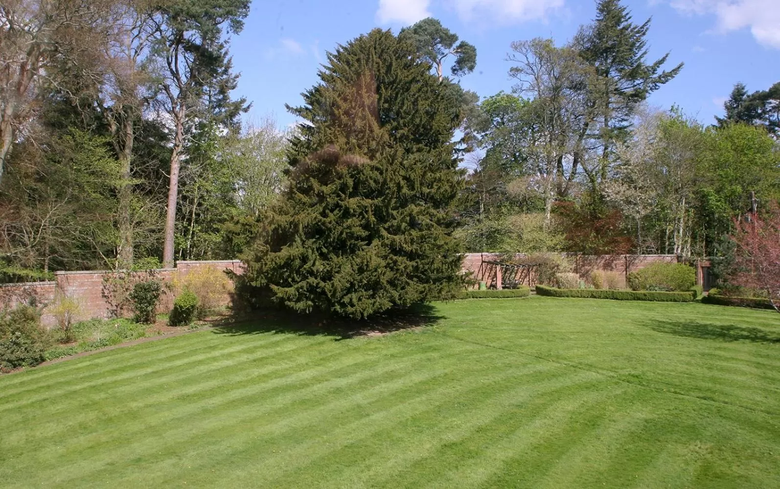 Garden view in Kirklands House