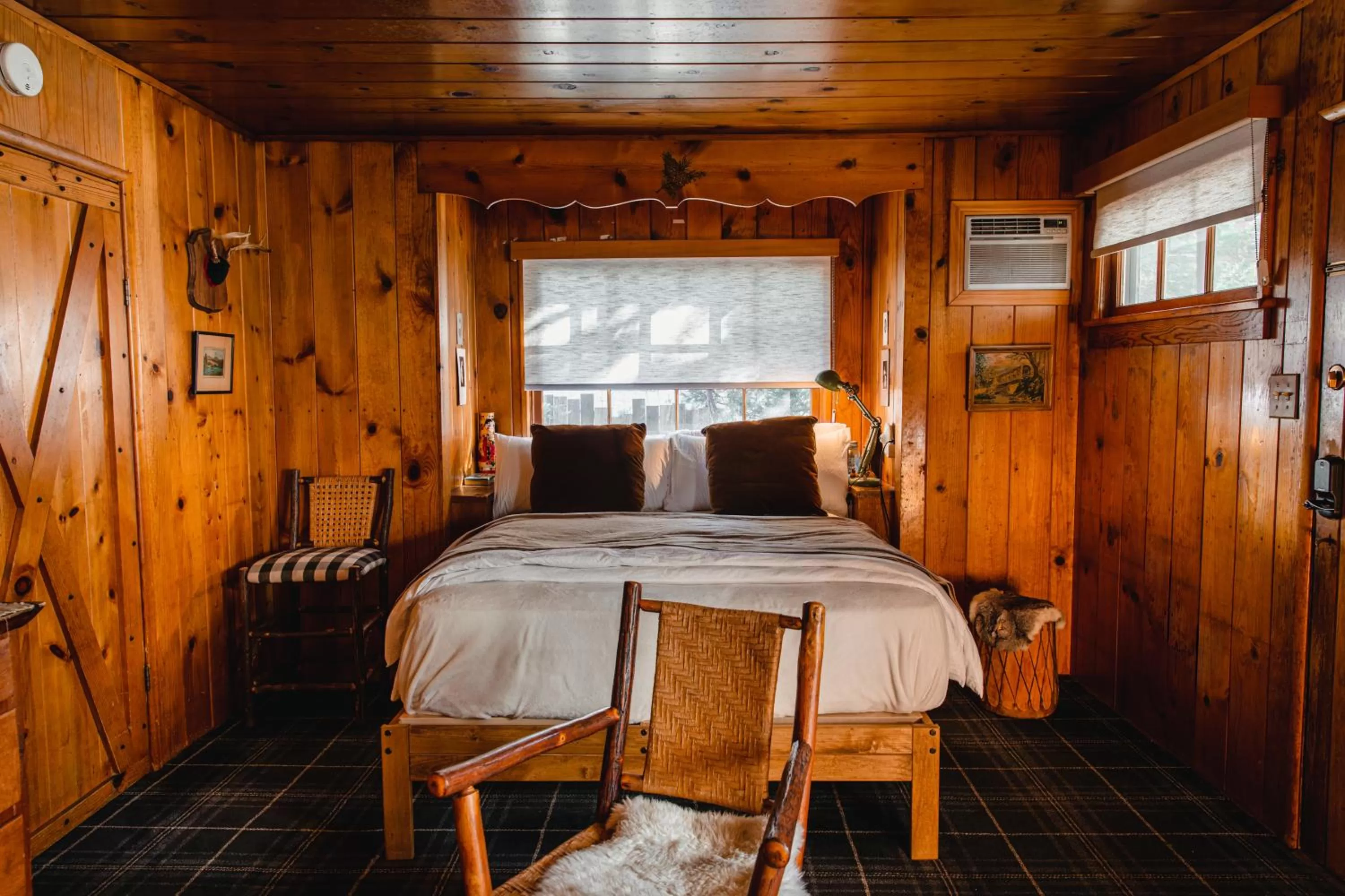 Bed in The Fireside Inn