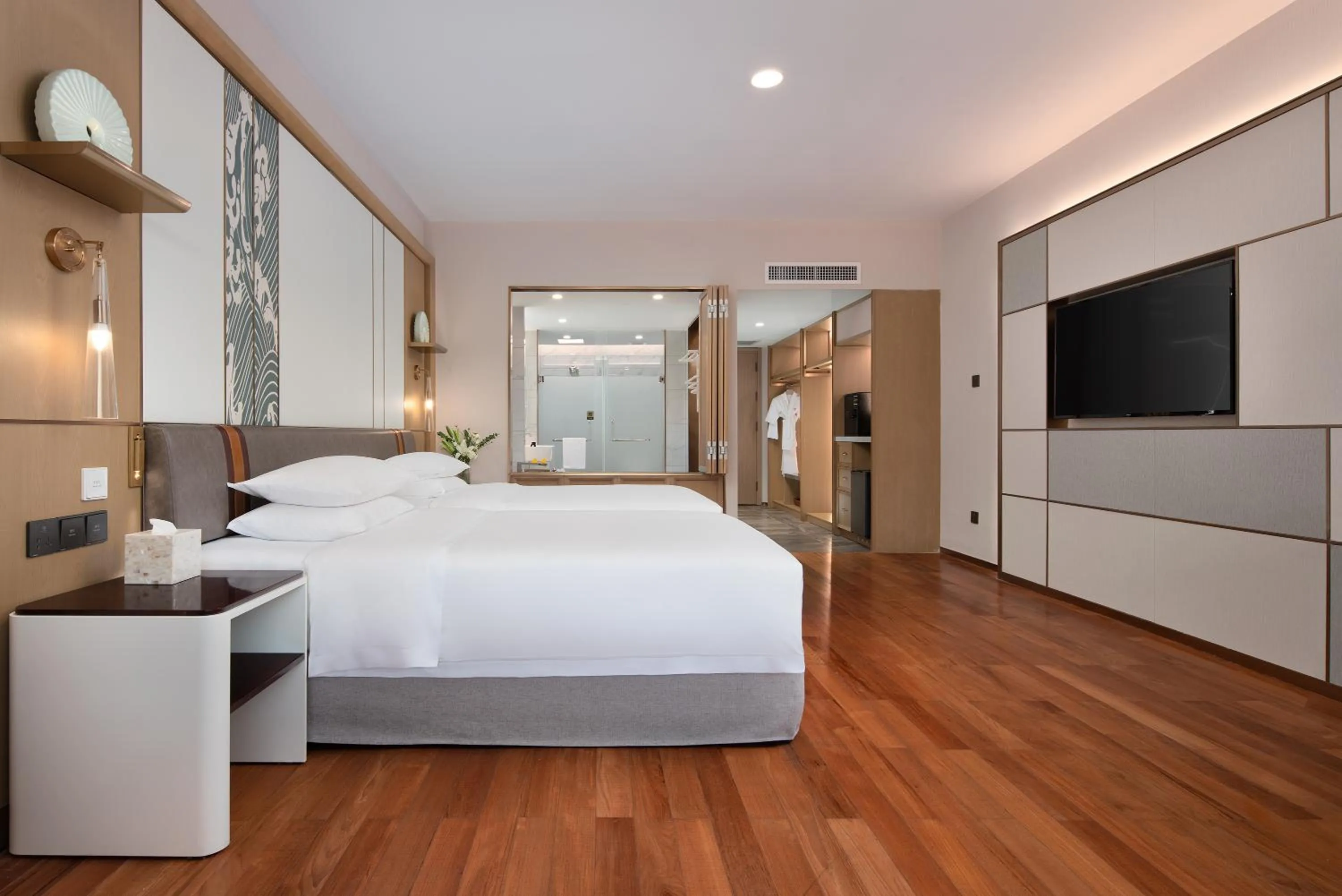 Bed in Horizon Resort & Spa Yalong Bay-Yalong Bay Central