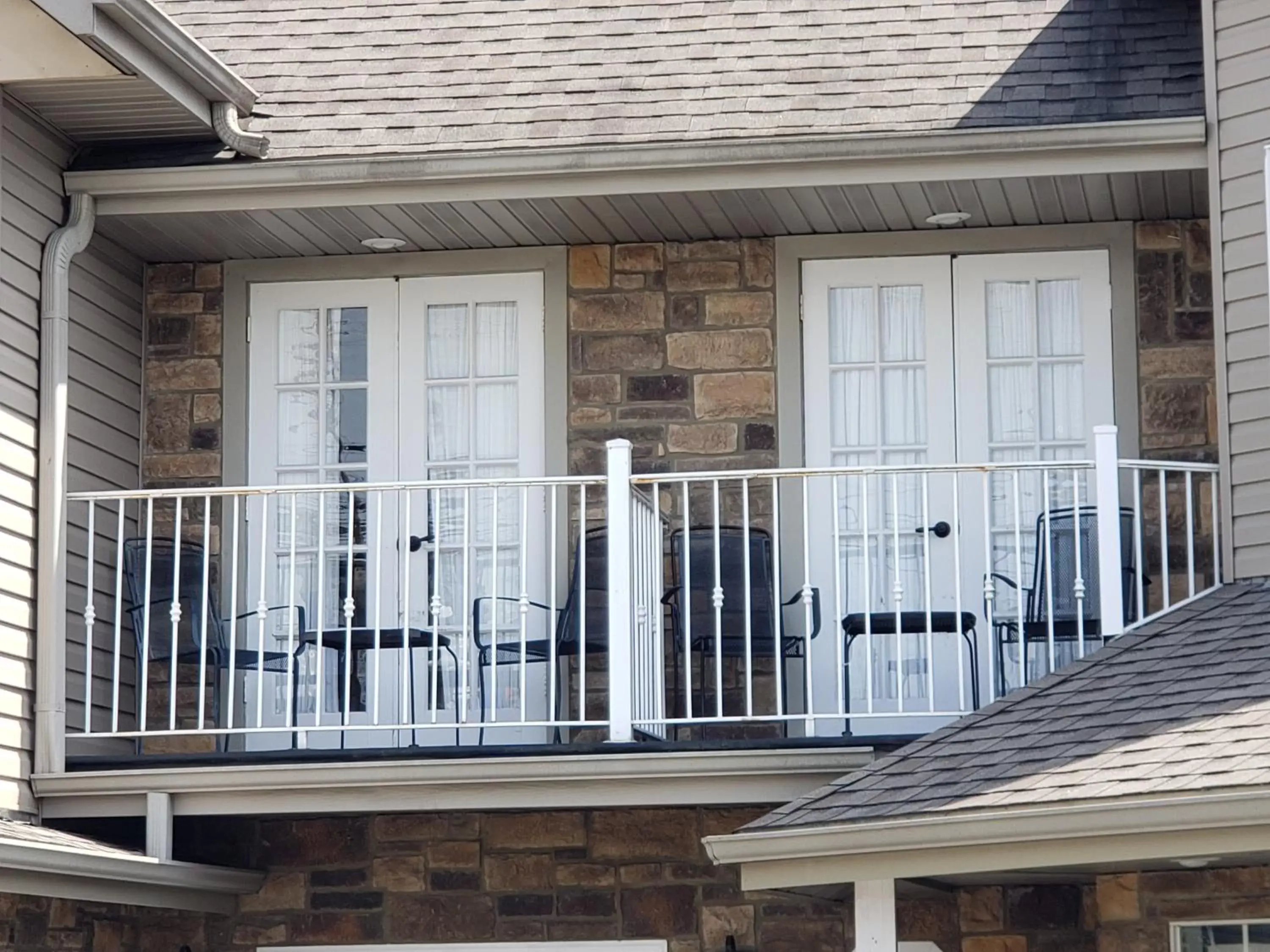 Balcony/Terrace in Gazebo Inn