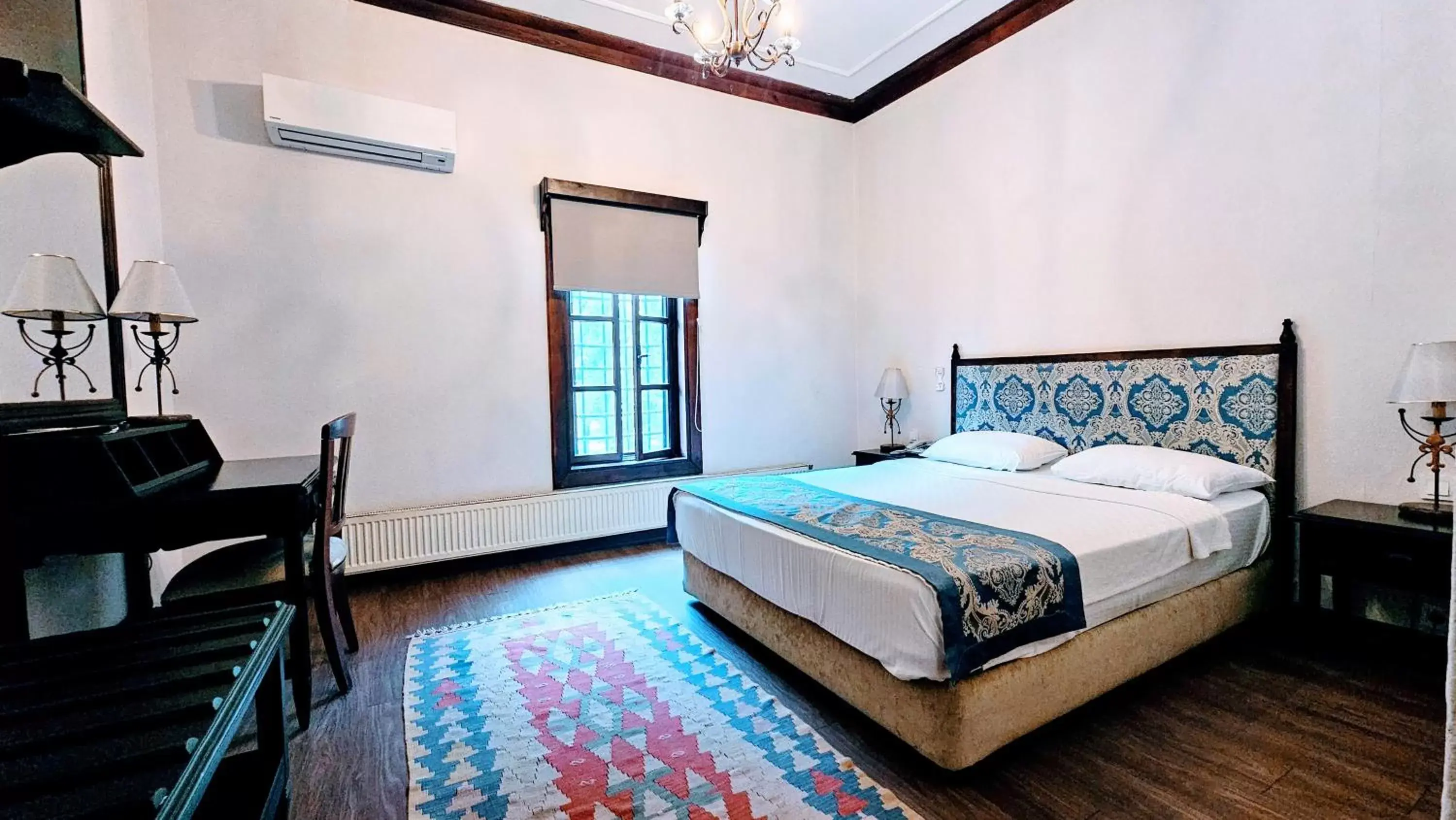 Bed in Otantik Hotel & Spa