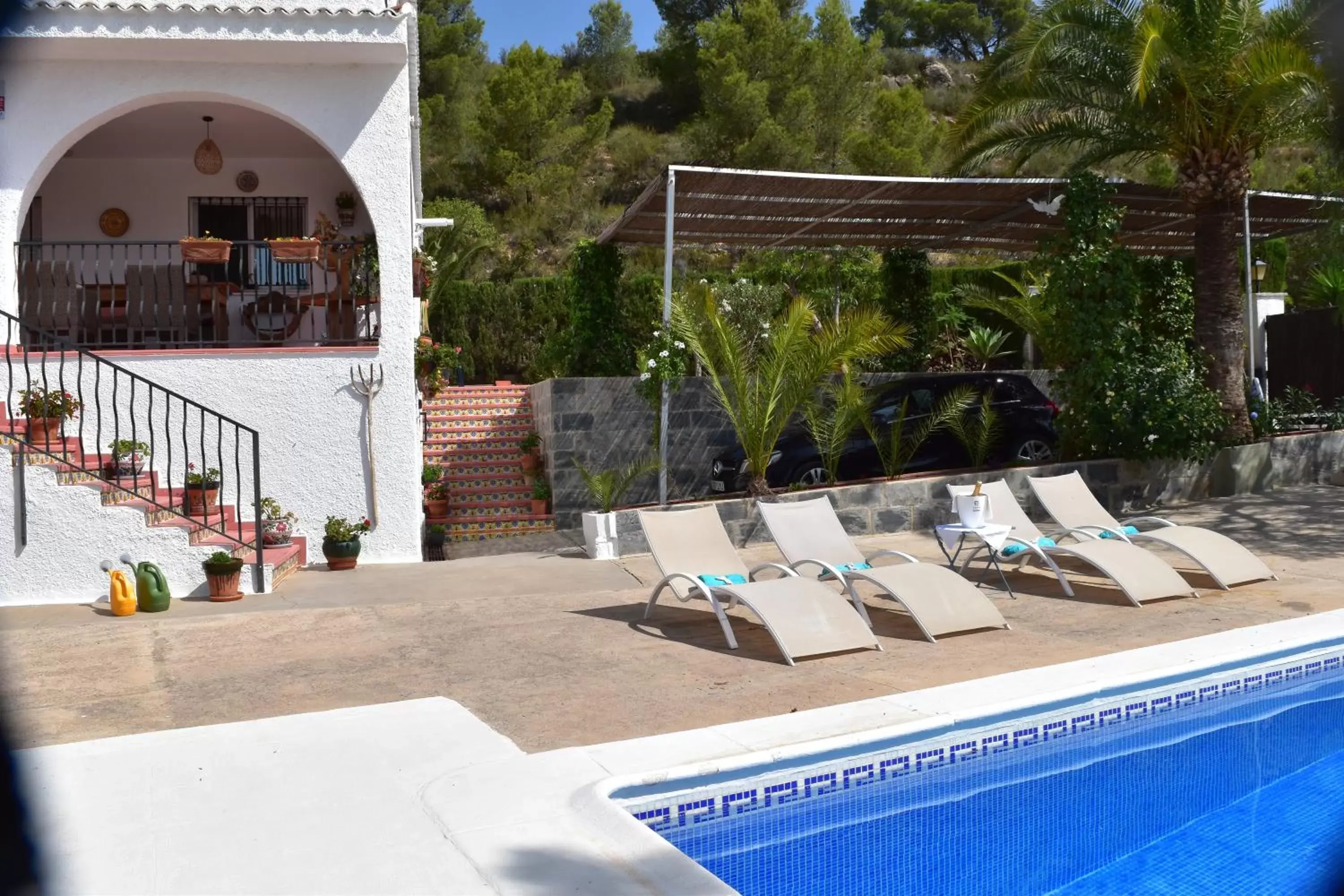 Swimming Pool in Casa Loro Loco B&B