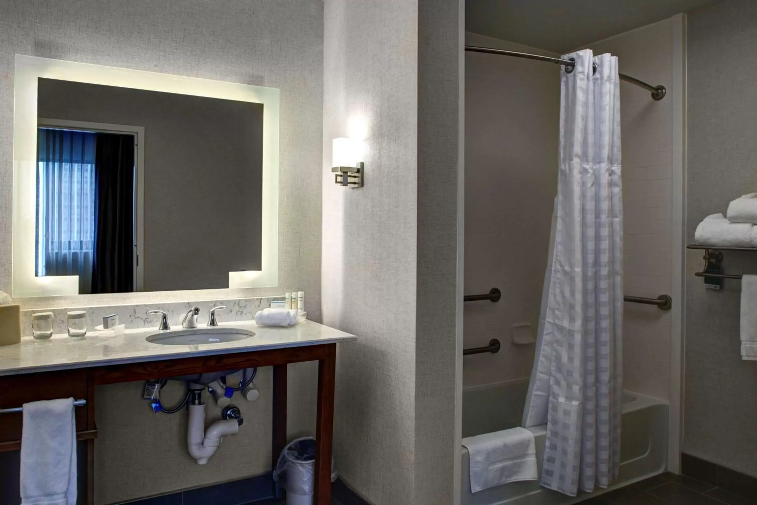 Bathroom in Homewood Suites by Hilton Richmond-Downtown