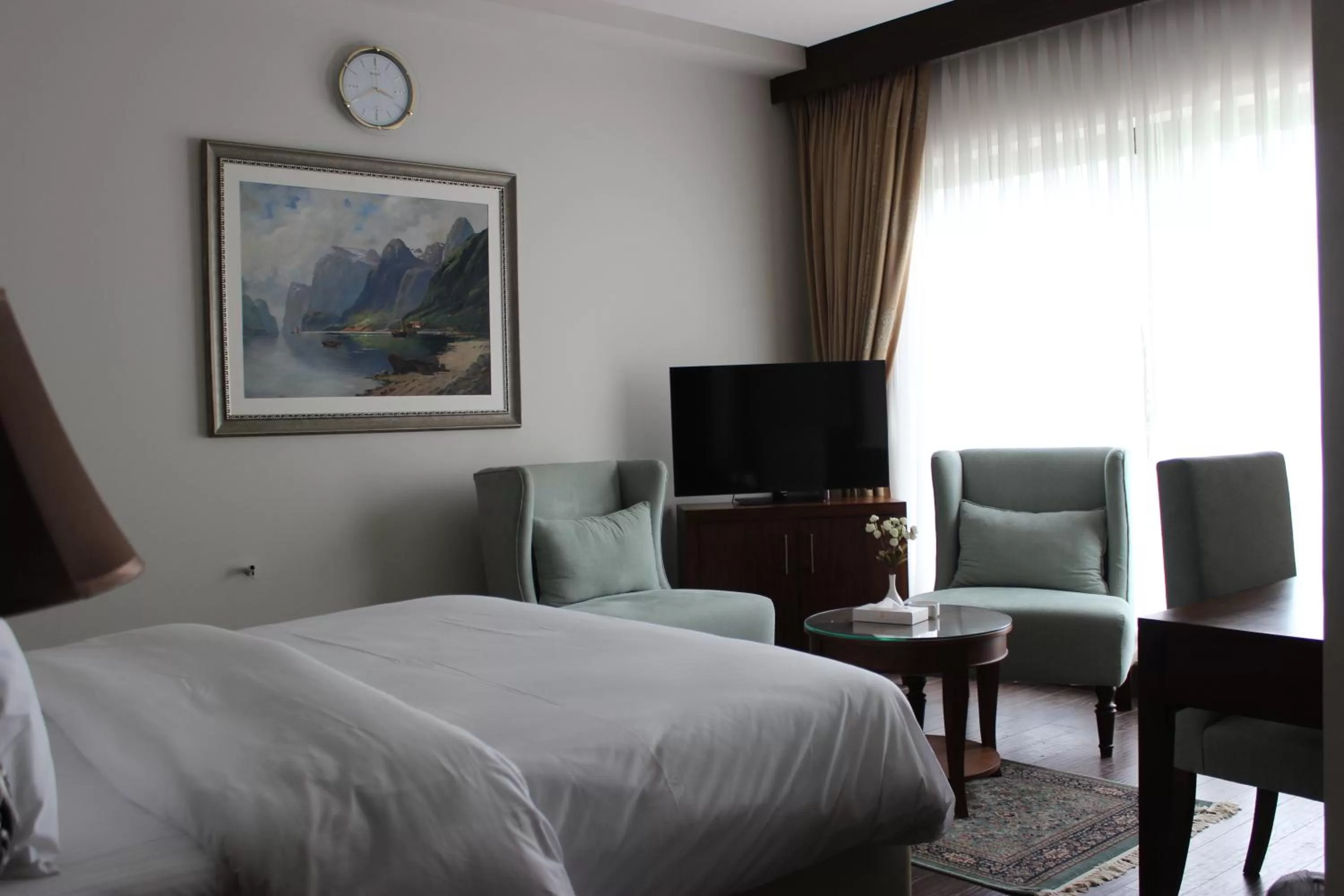 Bed in S Chalet Islamabad