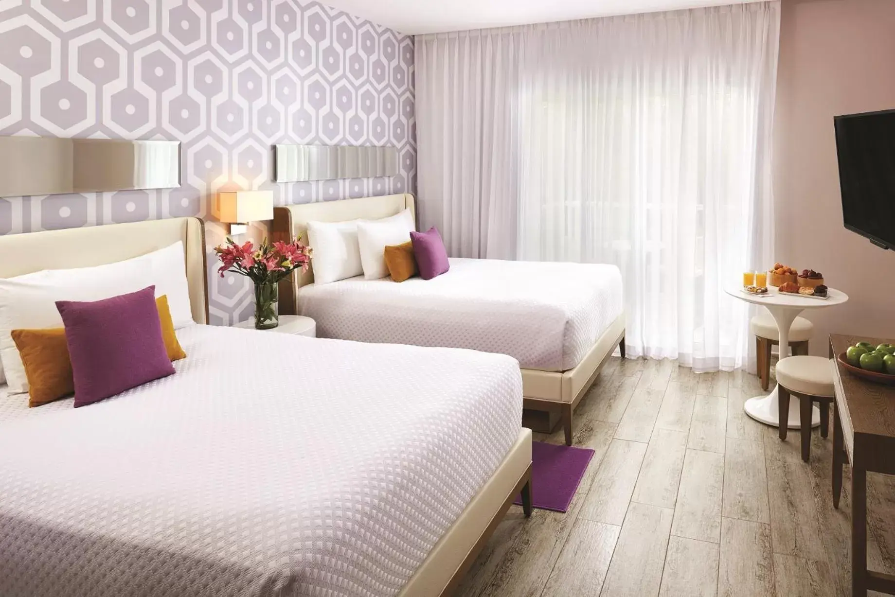 Bedroom, Bed in The Fives Beach Hotel & Residences - All Senses Inclusive