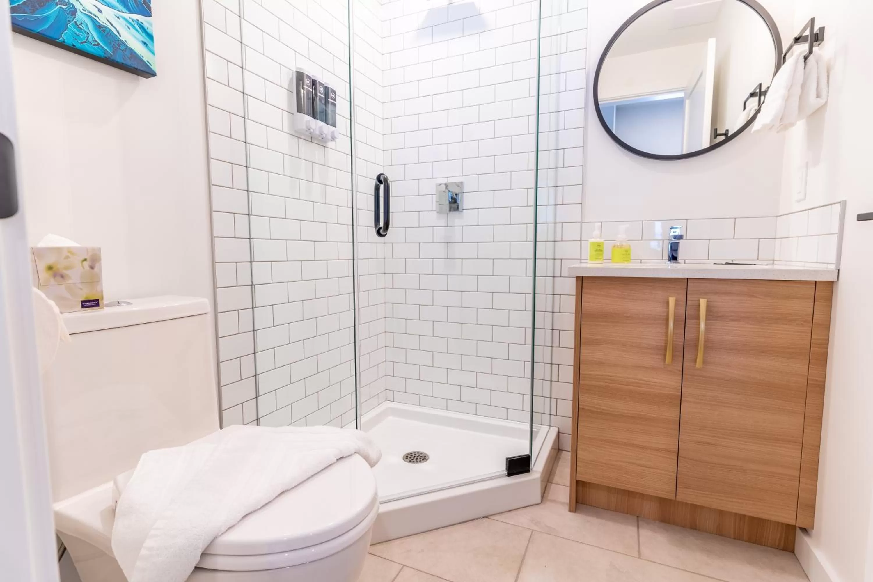 Bathroom in Basecamp Resorts Revelstoke