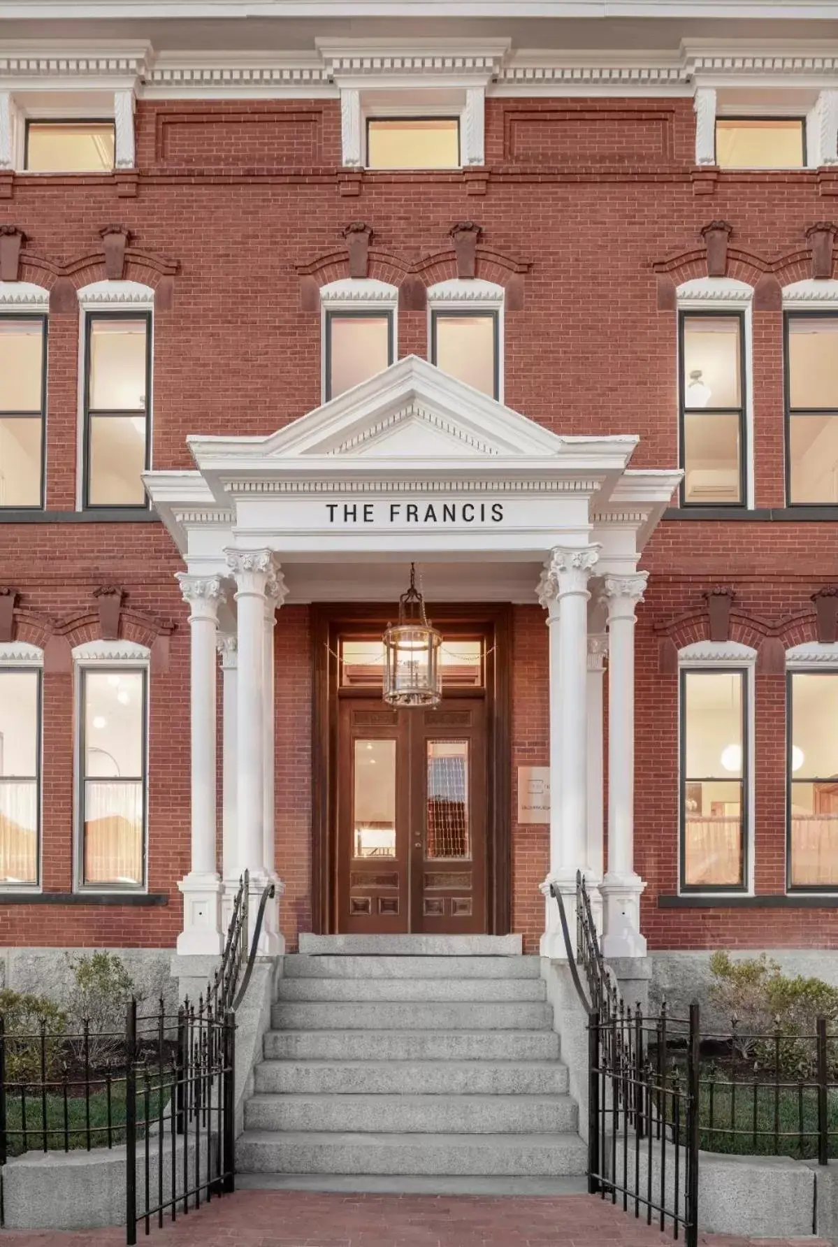 Facade/entrance in The Francis Hotel