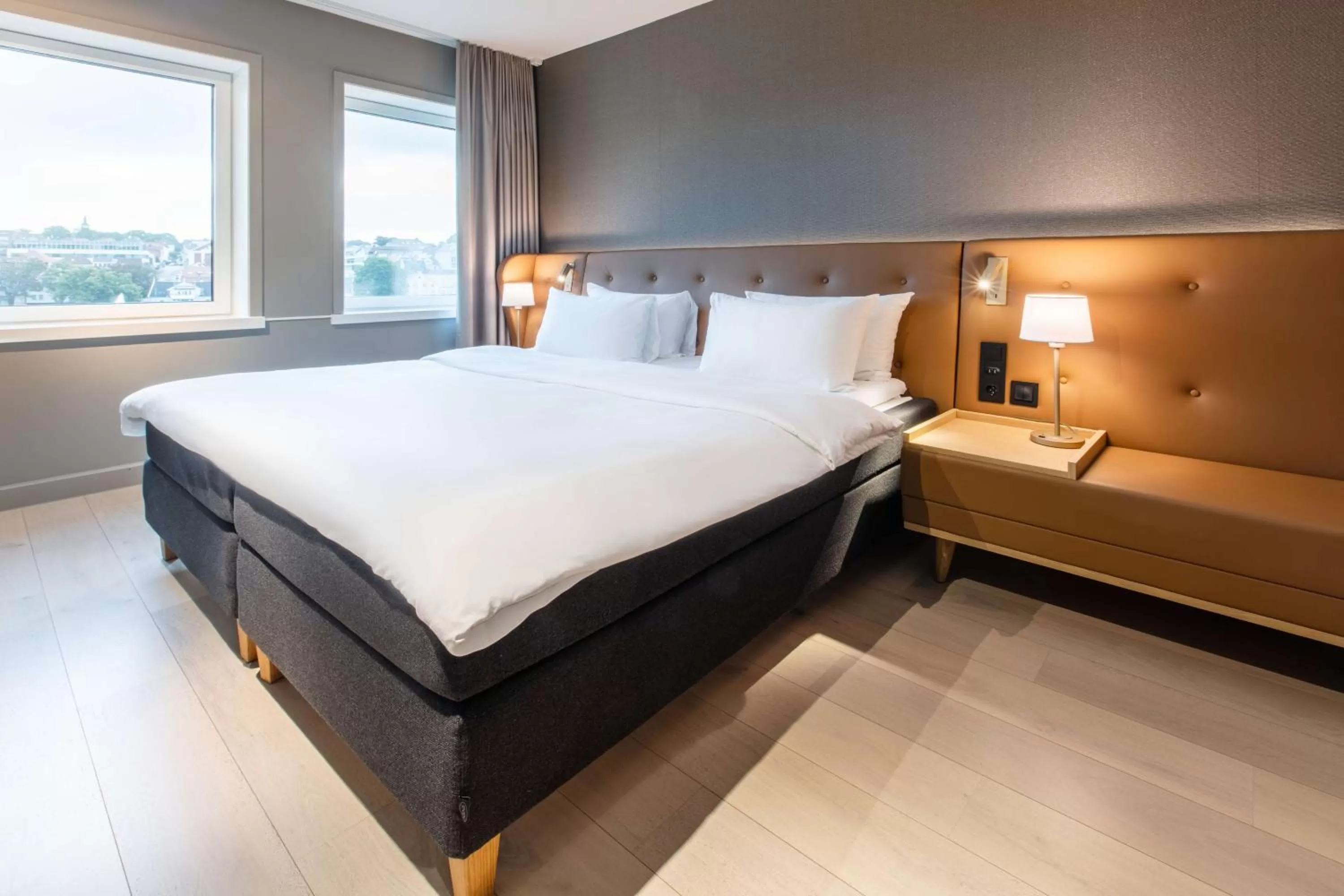 Photo of the whole room, Bed in Radisson Blu Atlantic Hotel, Stavanger