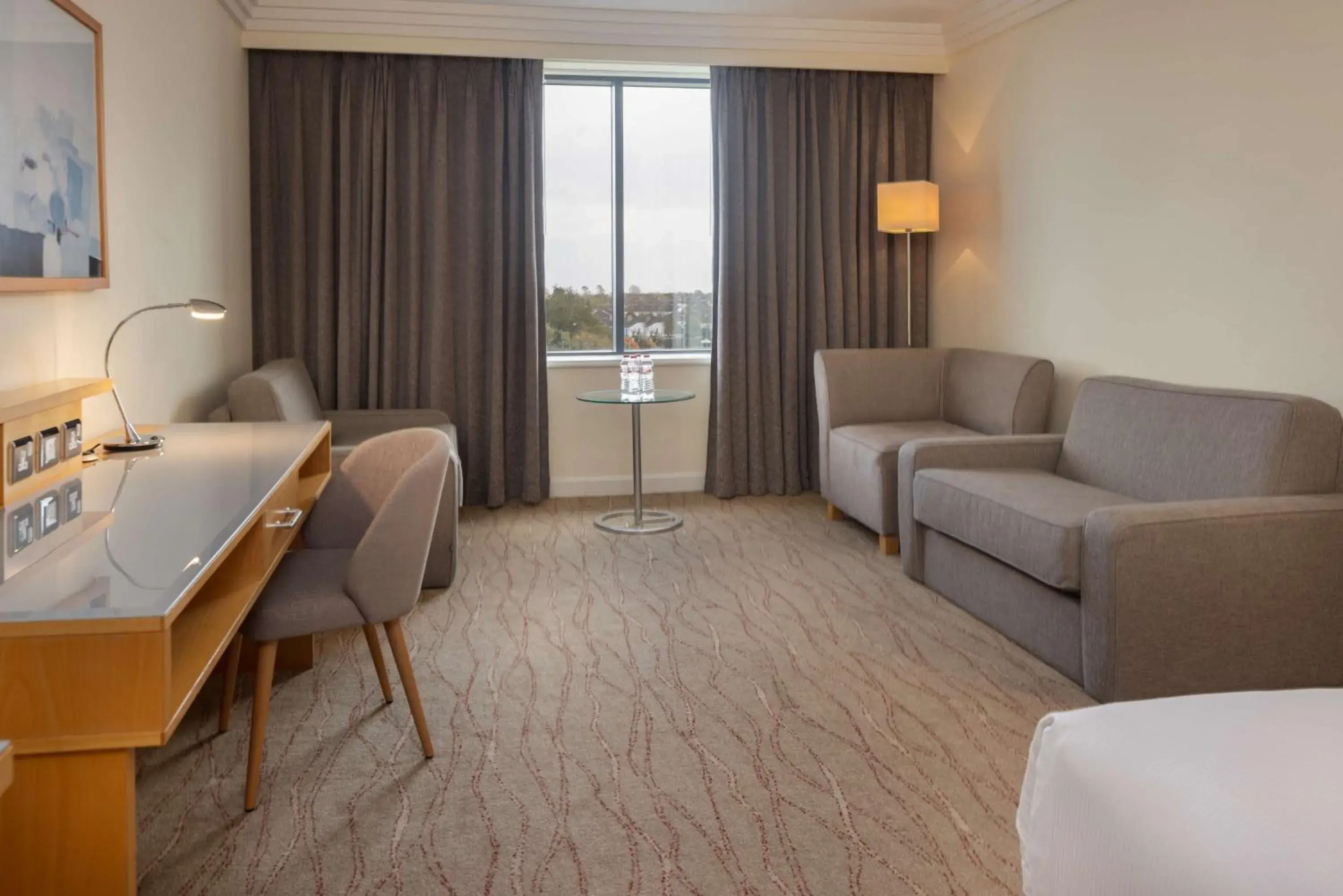 Bedroom, Seating Area in Hilton Dublin Airport