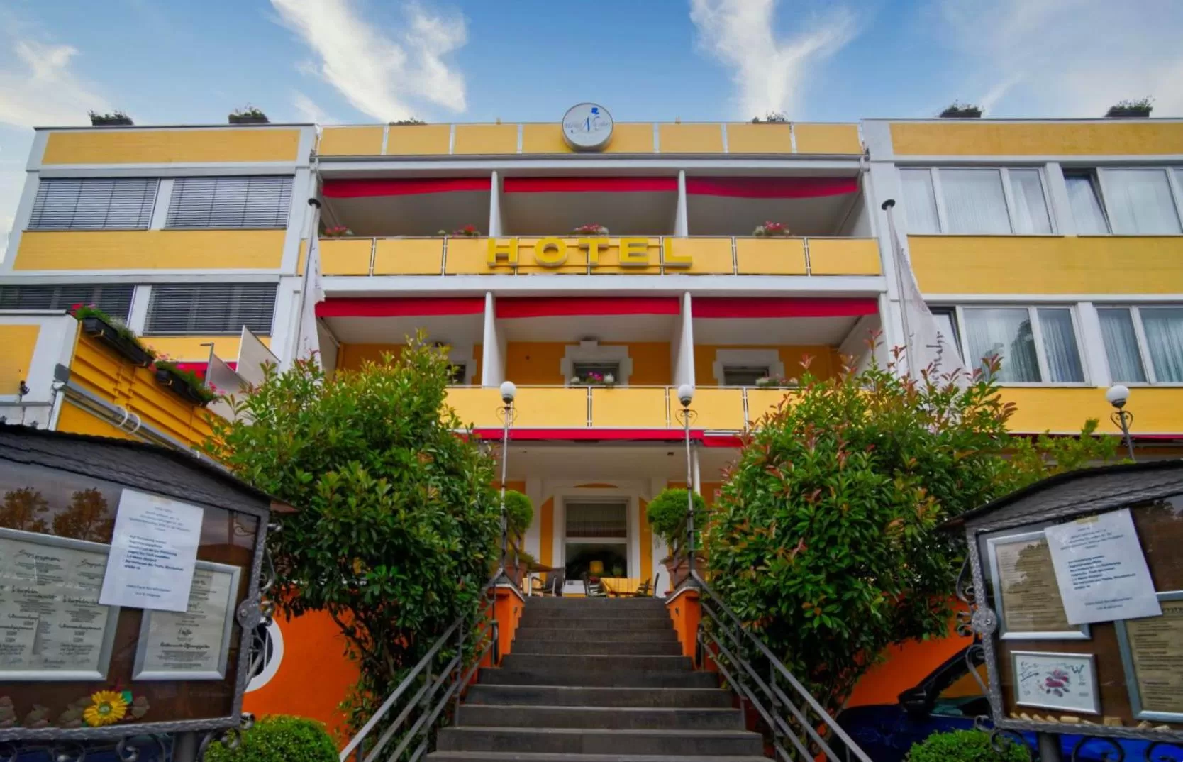 Balcony/Terrace, Property Building in Vegan Hotel und Restaurants Nicolay 1881