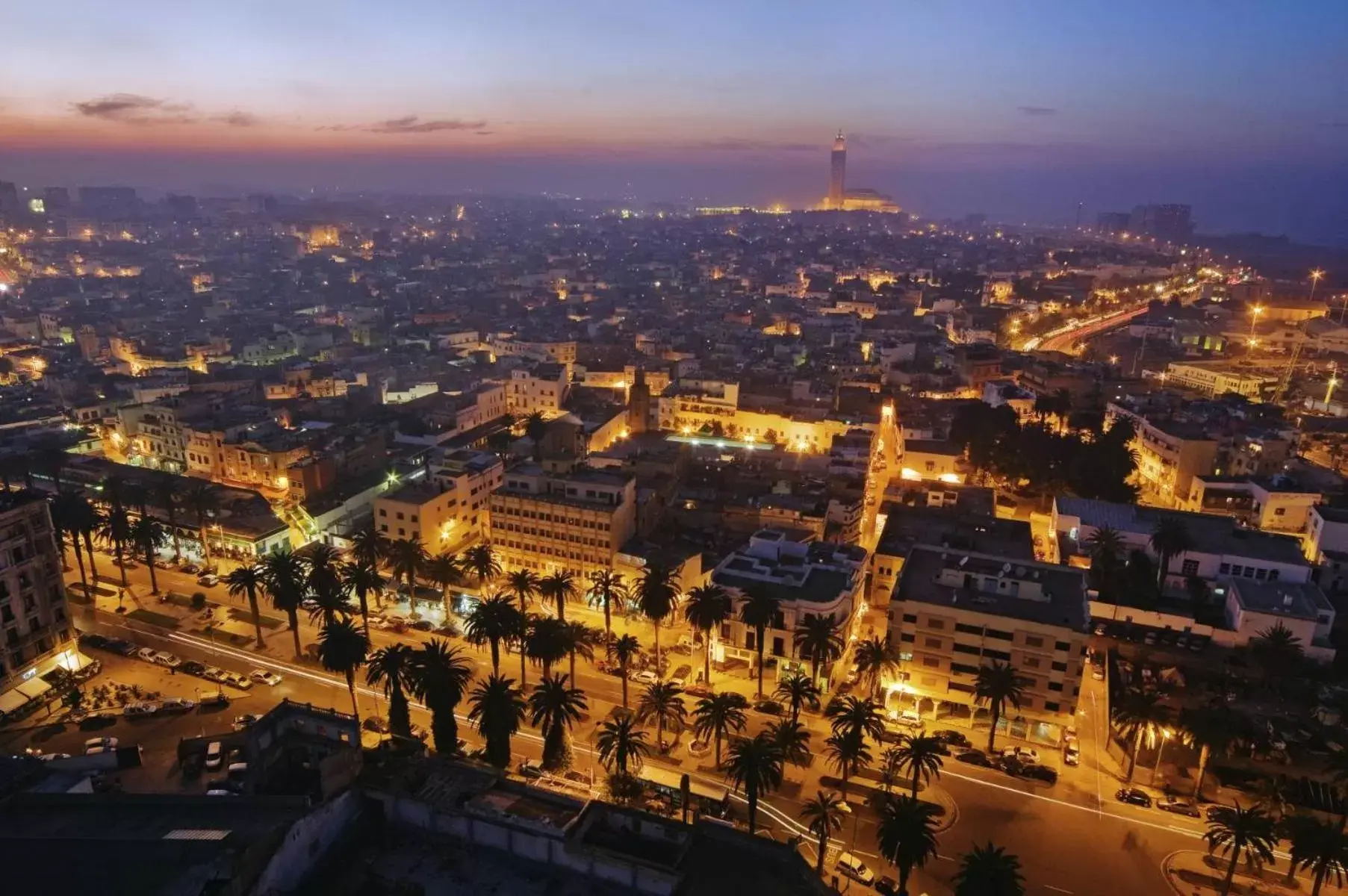 Bird's eye view, Bird's-eye View in Sofitel Casablanca Tour Blanche