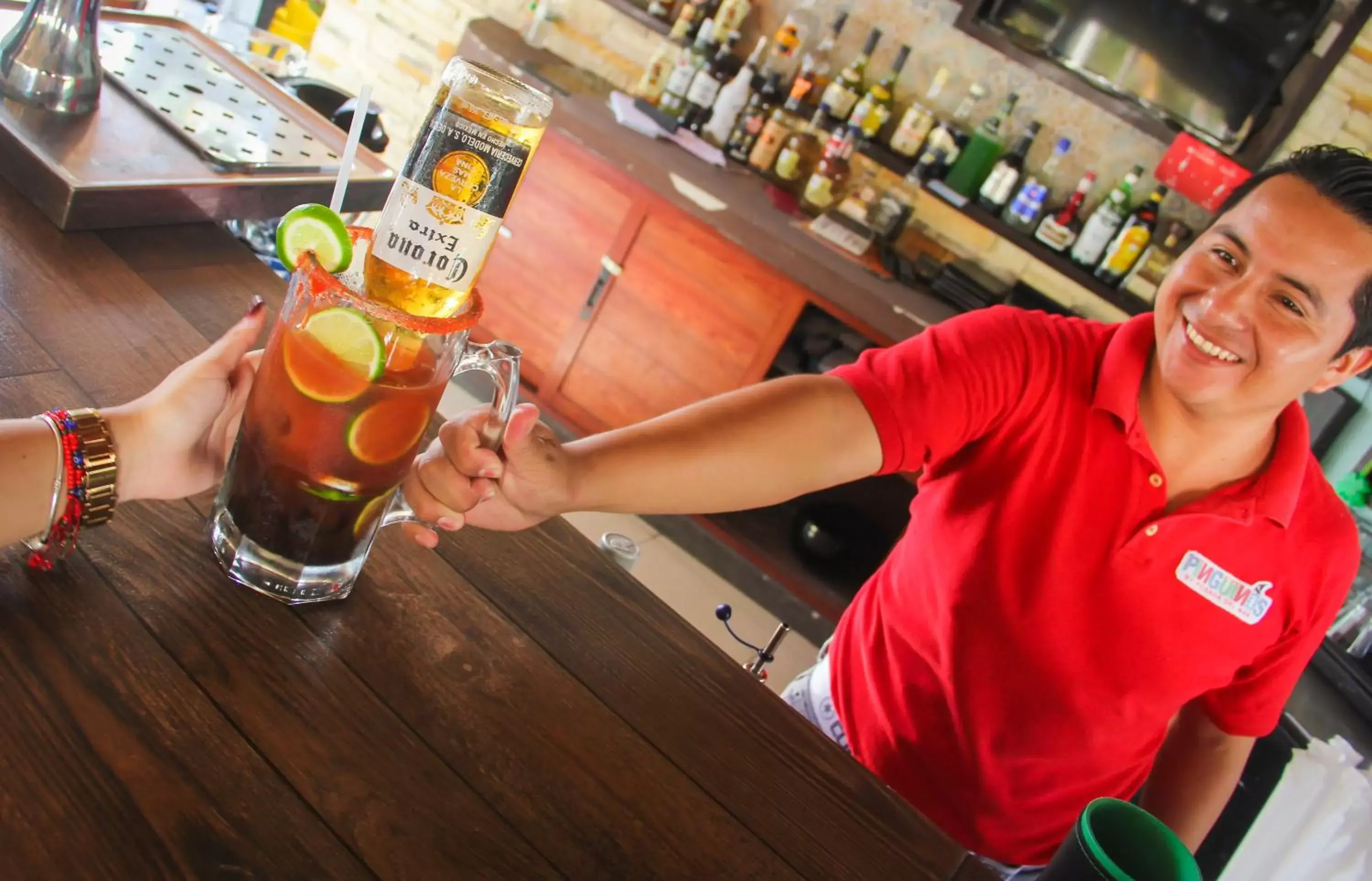 Drinks in Hotel Posada del Mar