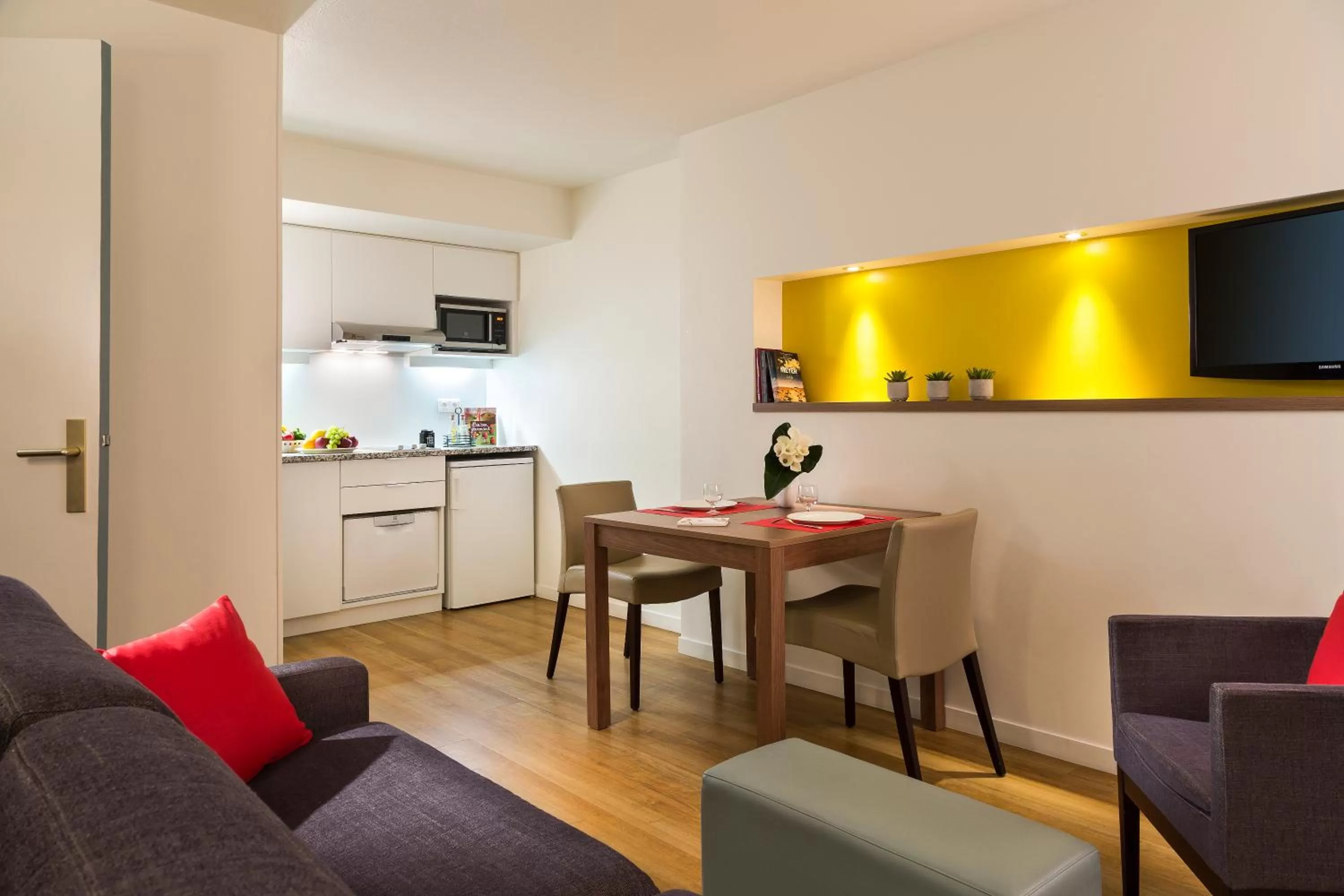 Living room in Citadines Place d'Italie Paris