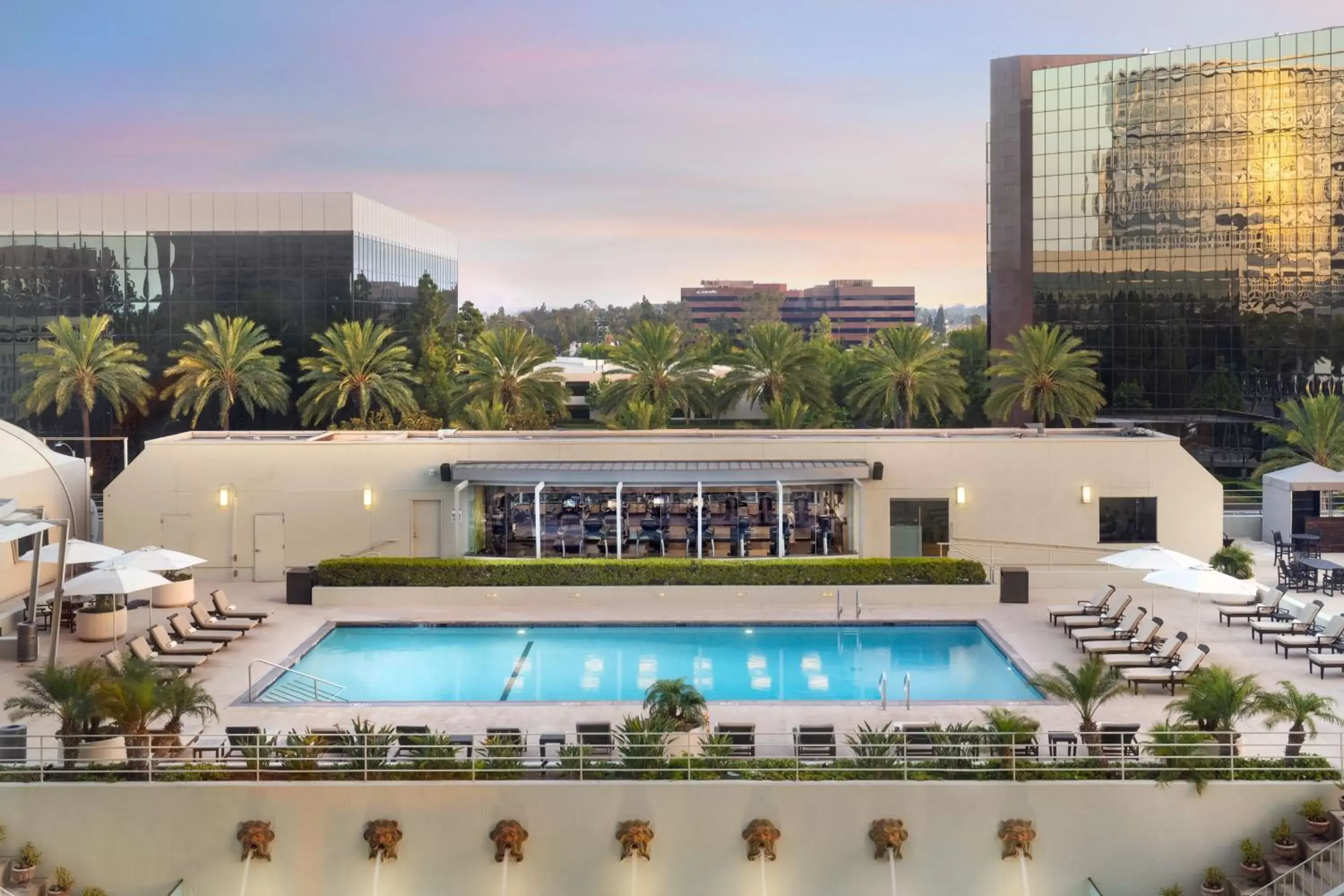 Property building, Pool View in The Westin South Coast Plaza, Costa Mesa