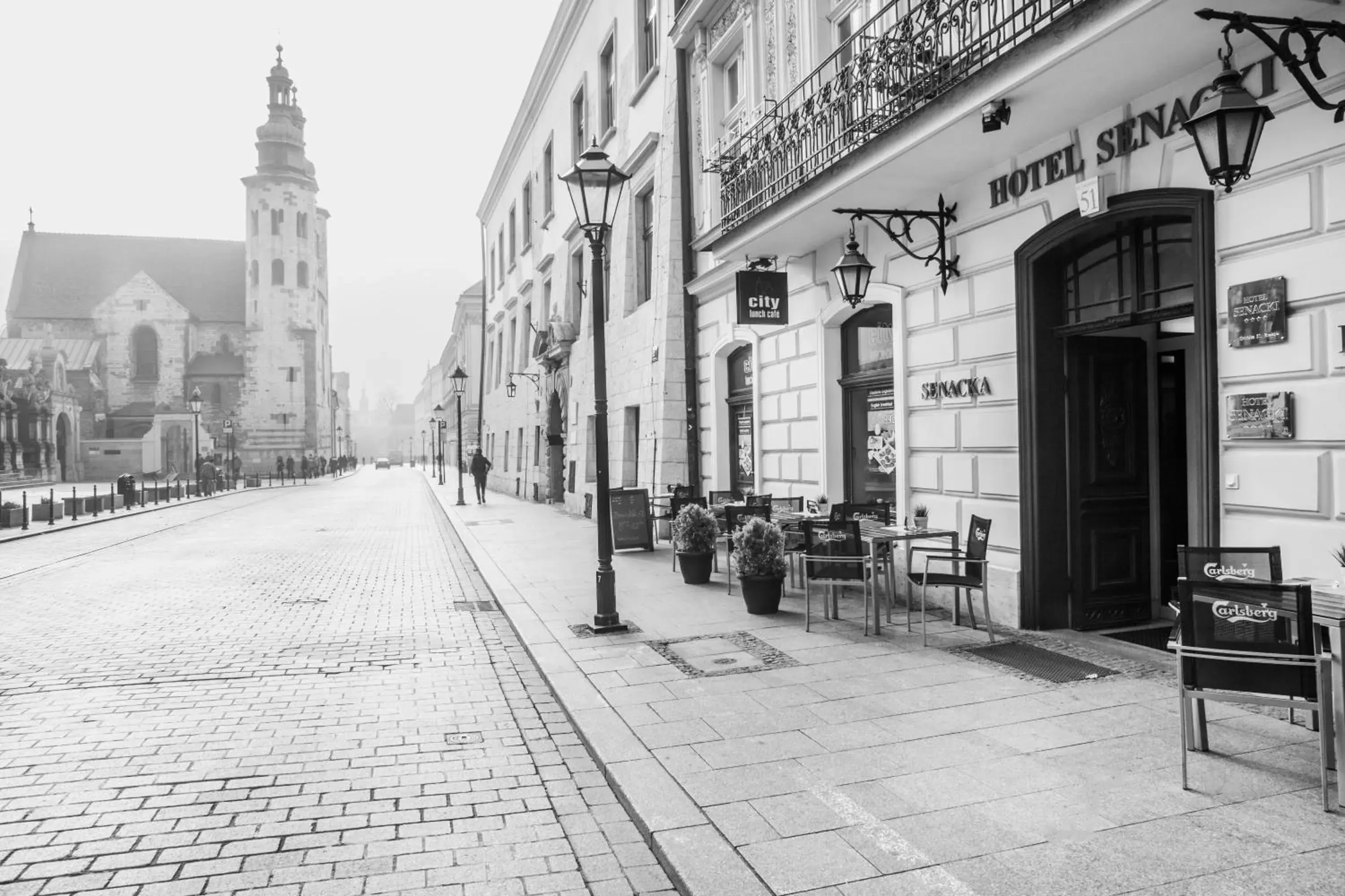 Facade/entrance in Hotel Senacki