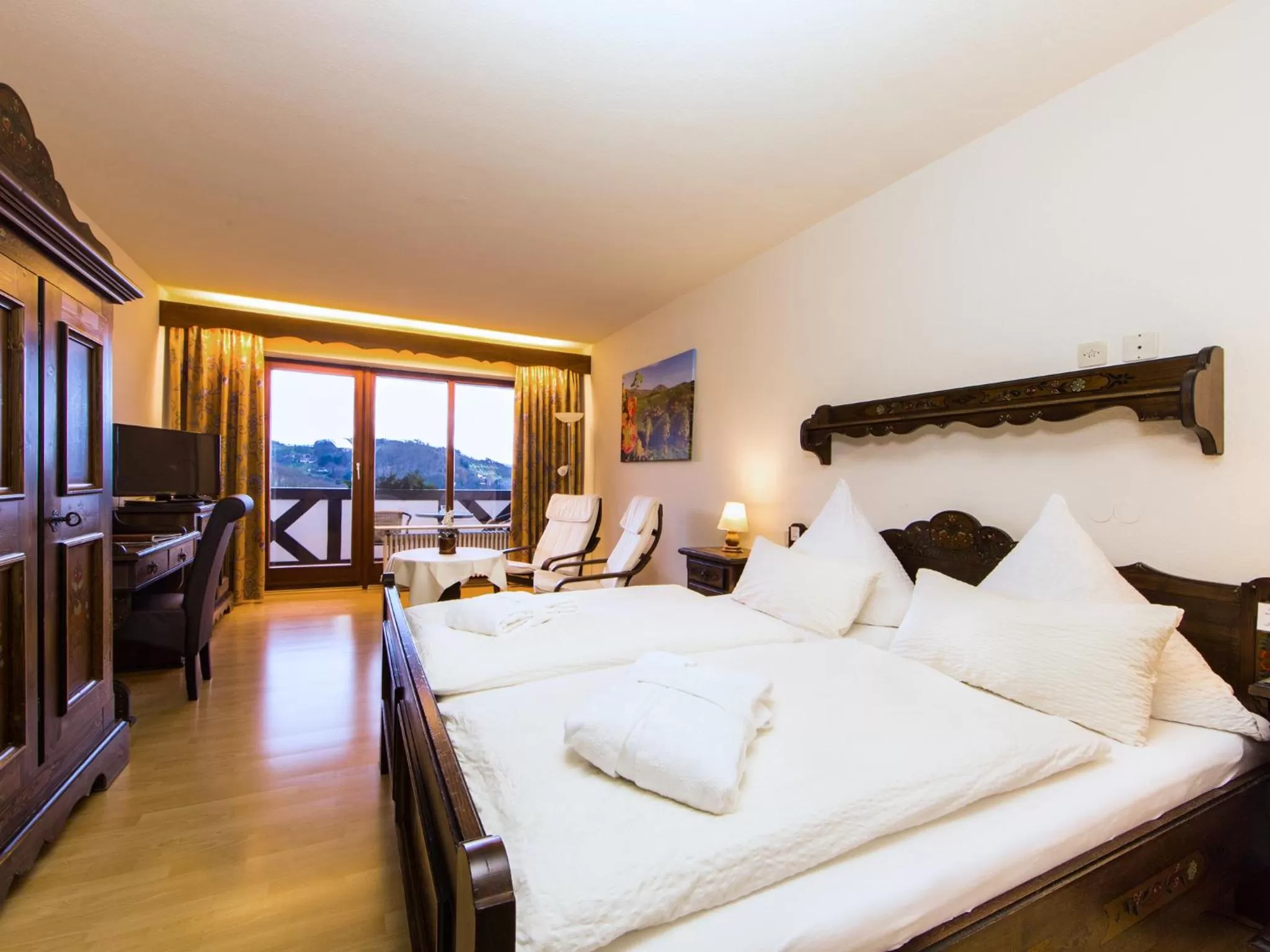 Photo of the whole room, Bed in RelaxHotel Tannenhof