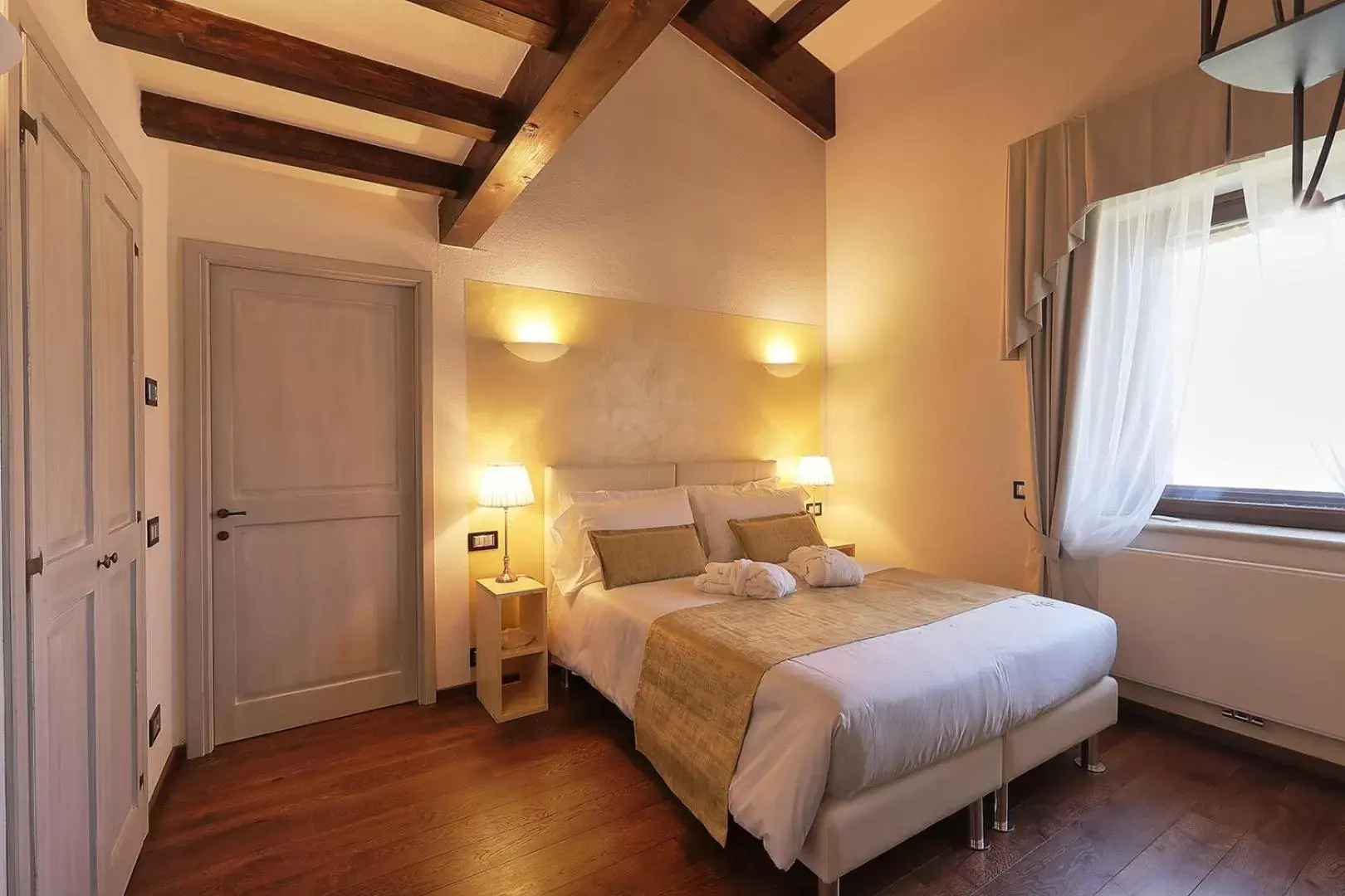 Bed in RELAIS VAL D'ORCIA